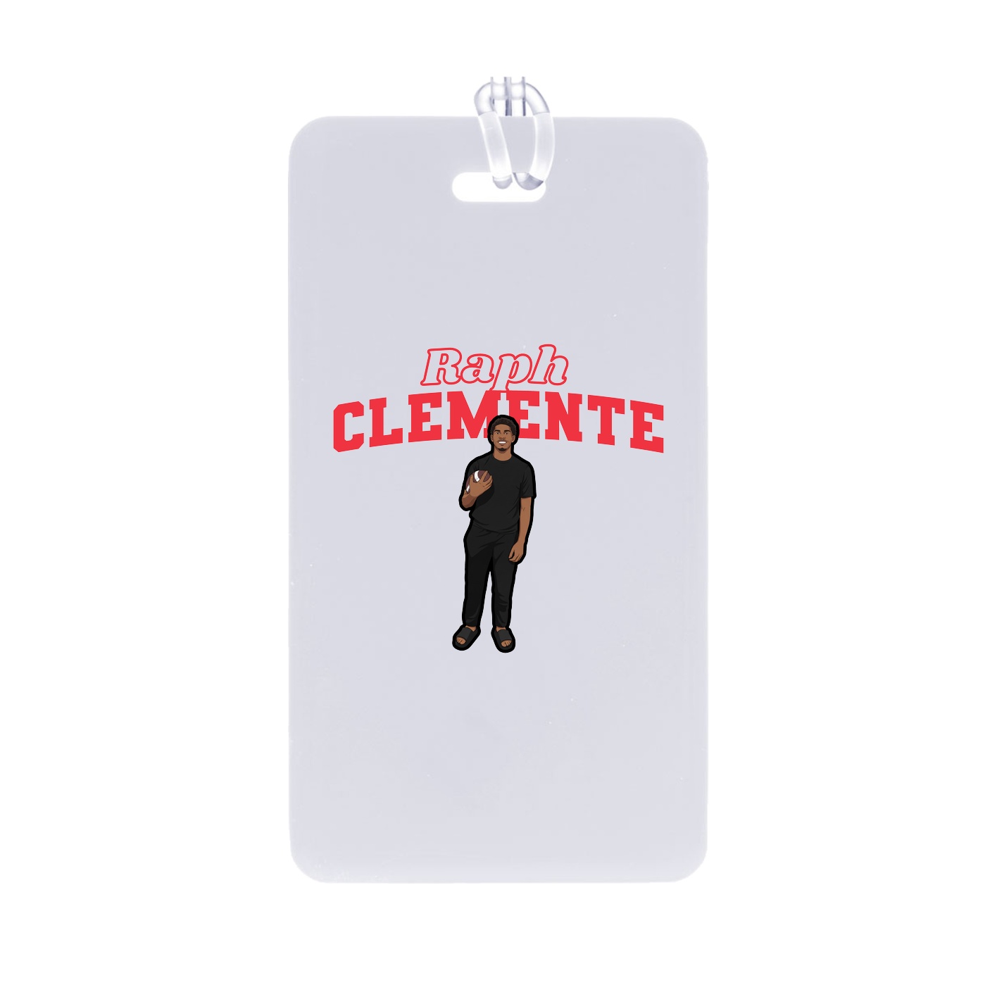 Bag Tag — Name Arch in Classic
