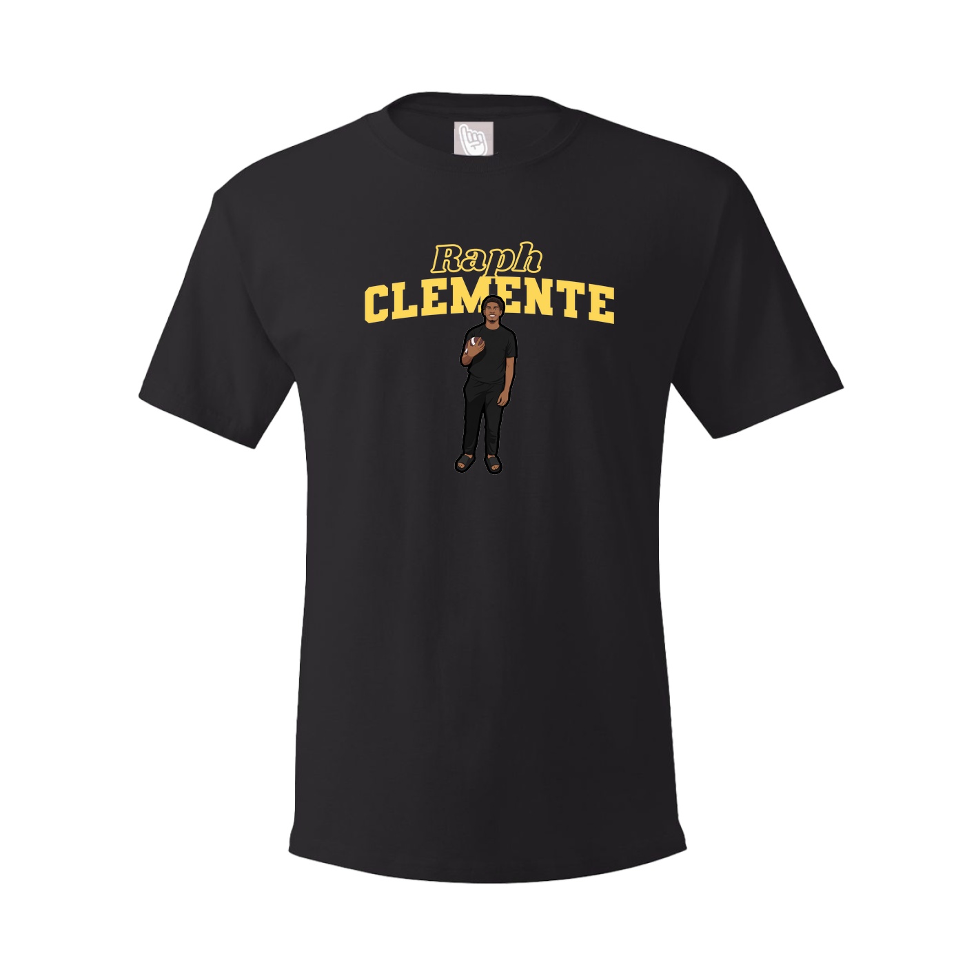 Youth Tee — Name Arch in Black