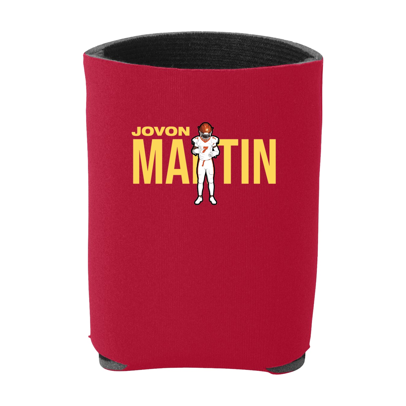 Can Holder — Player Name in Red