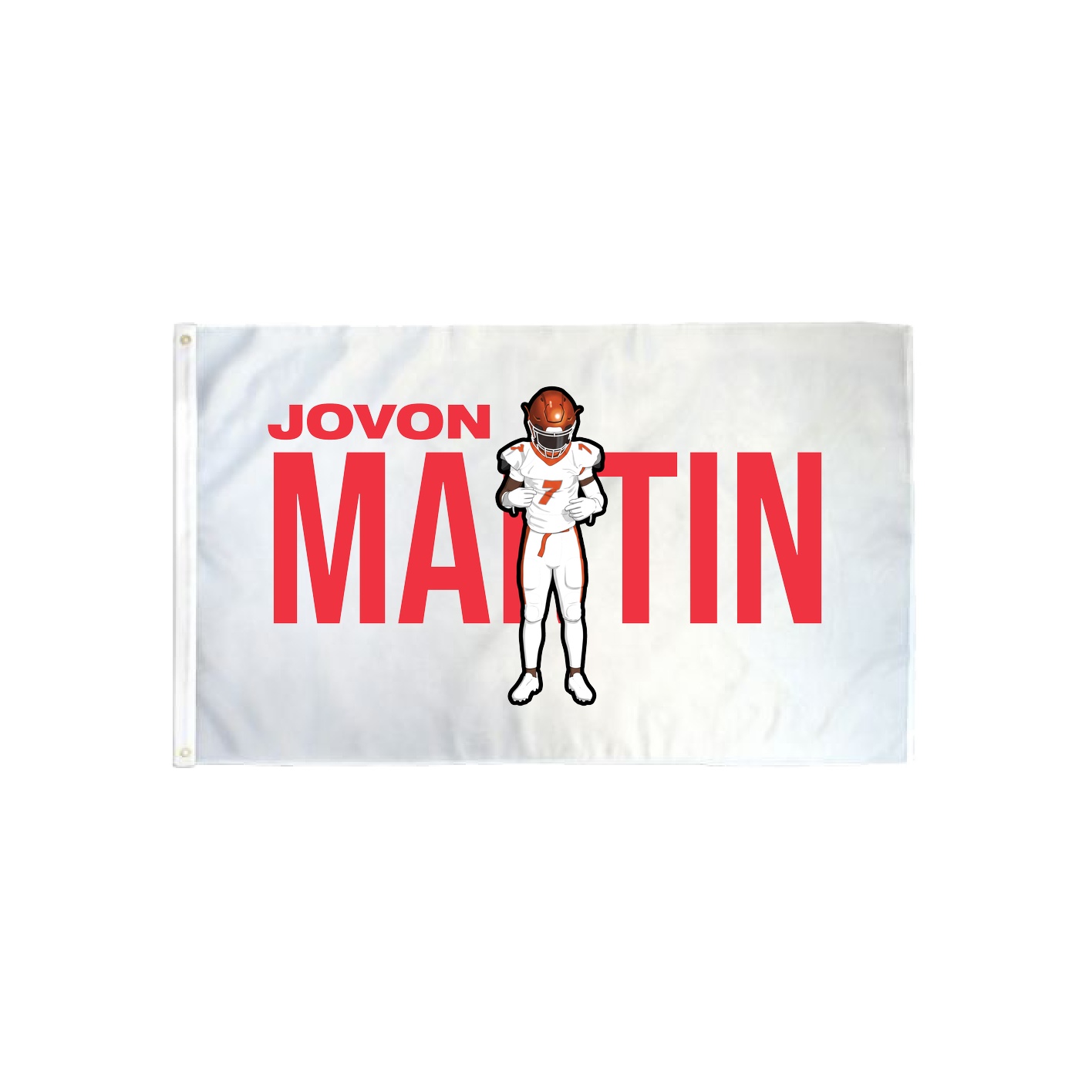 3x5 Flag — Player Name in Classic