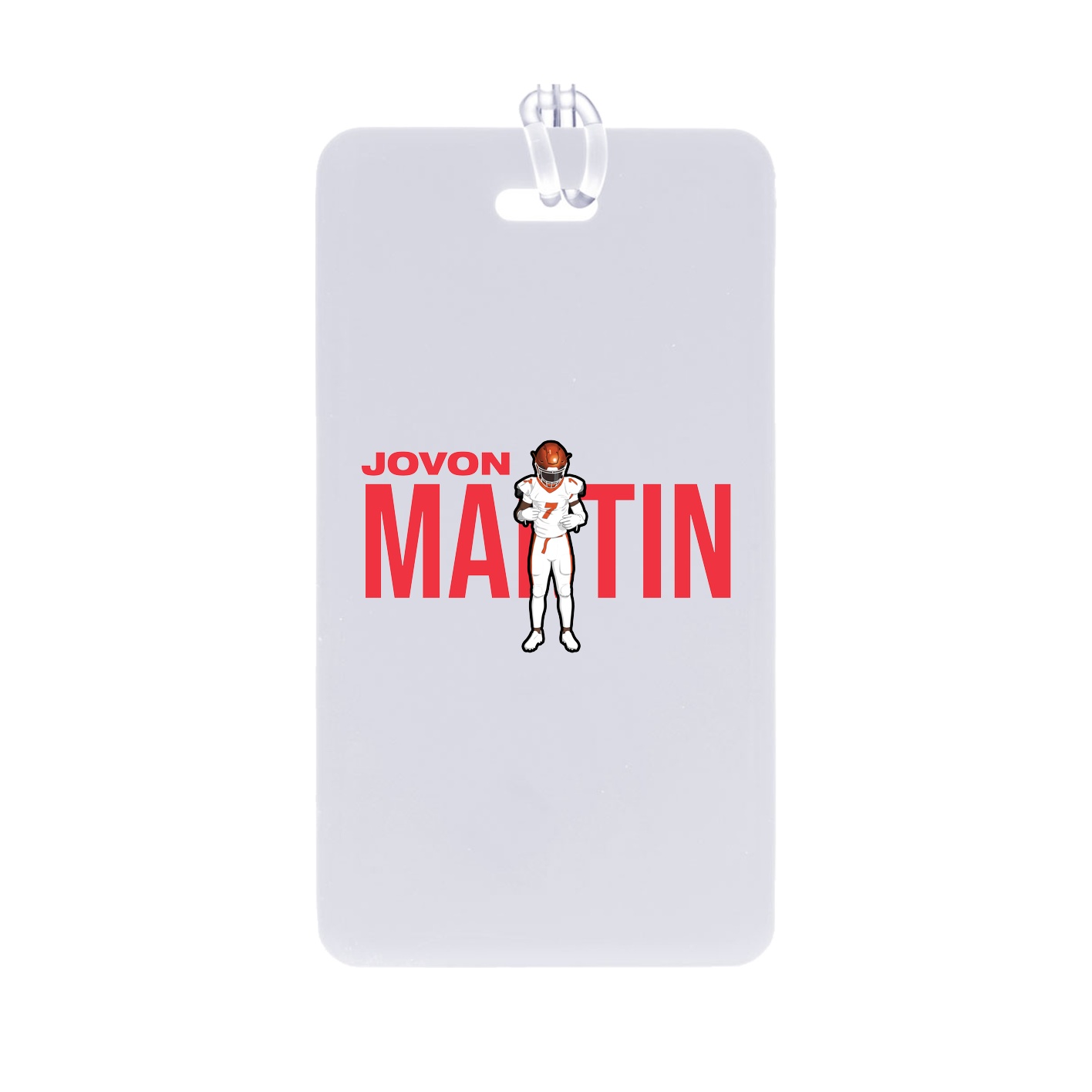 Bag Tag — Player Name in Classic