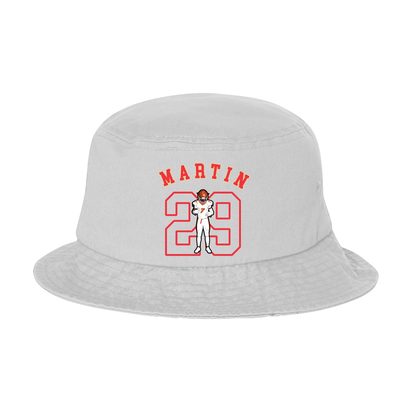 Bucket Cap — Shirsey Arch in White