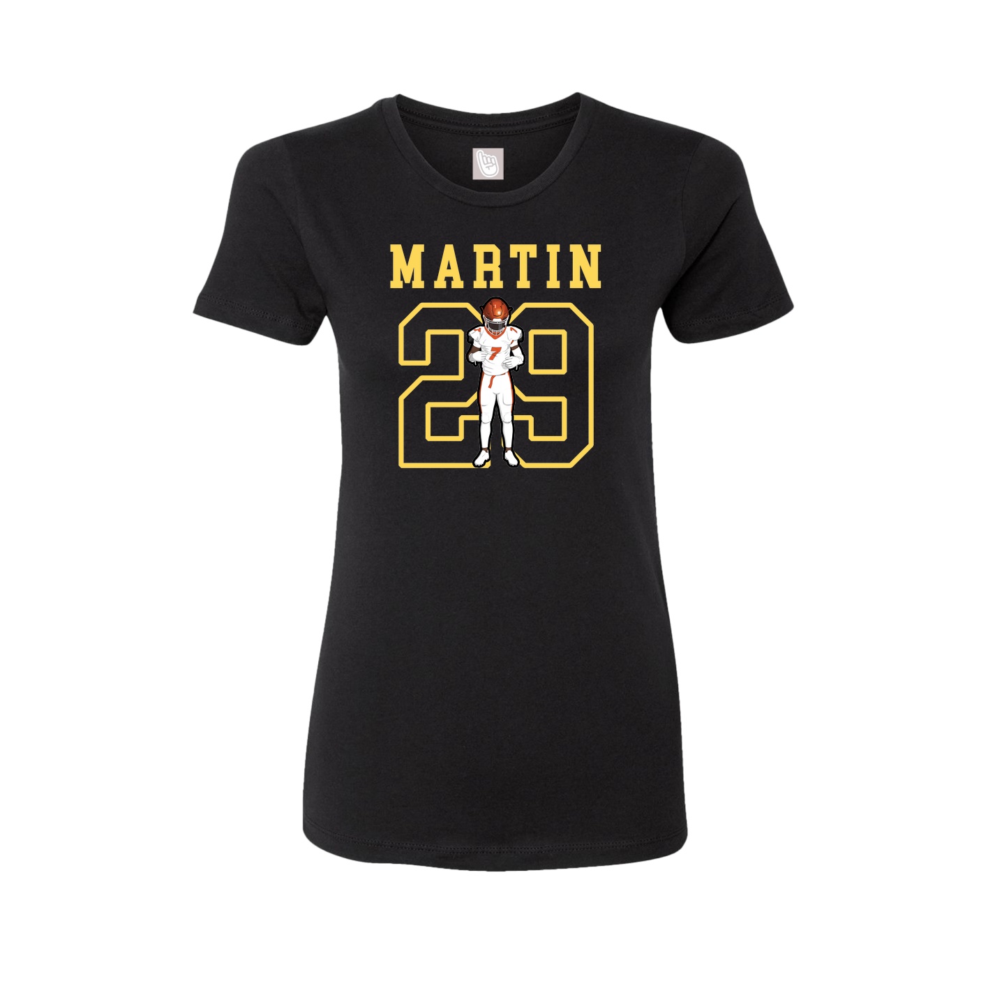 Fitted Women's Tee — Shirsey in Black