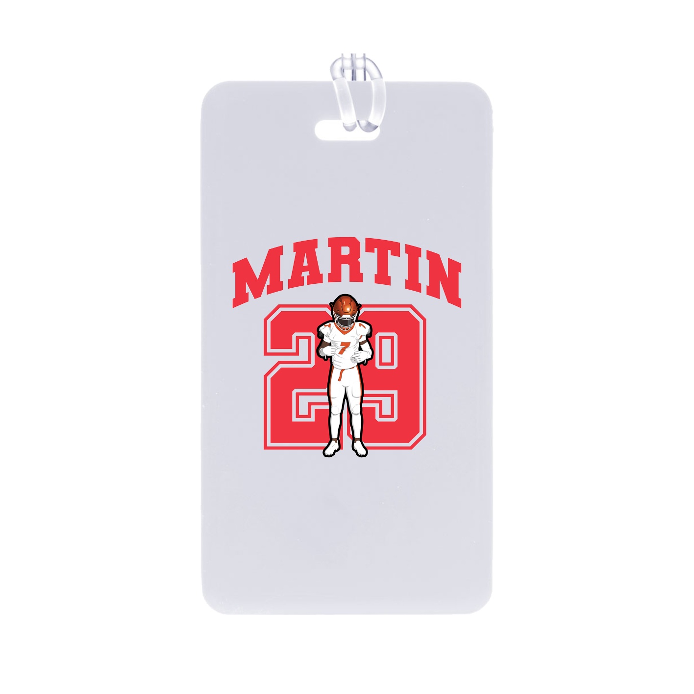 Bag Tag — Number in Classic