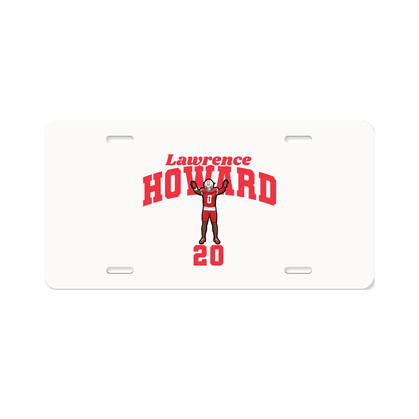 License Plate — Signature Arch in Classic