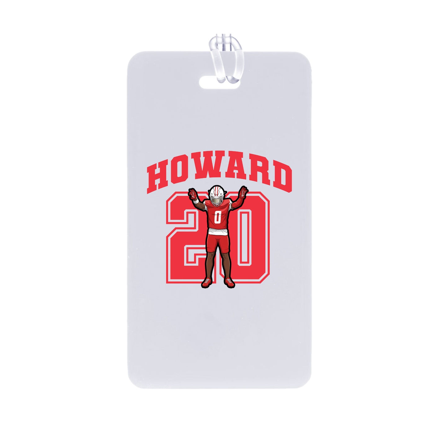 Bag Tag — Number in Classic