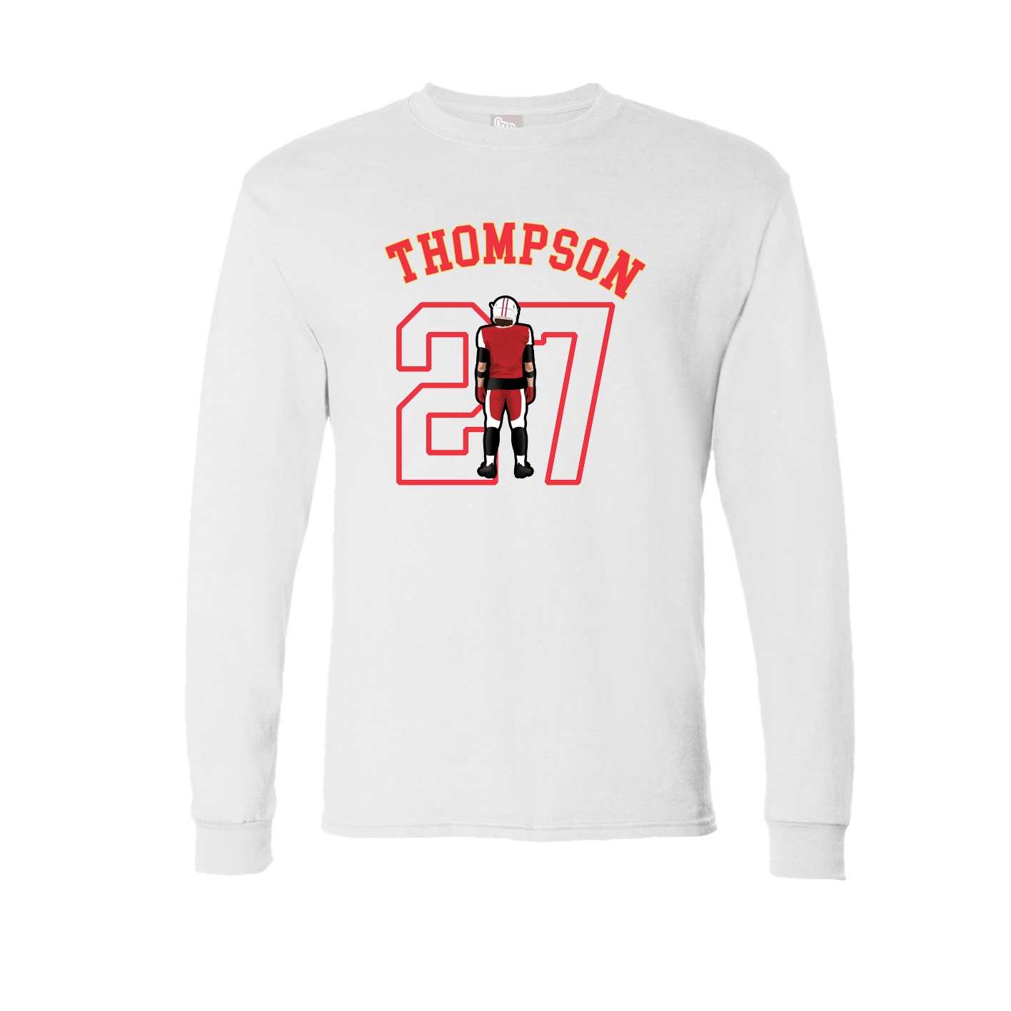 Long Sleeve Tee — Shirsey Arch in White
