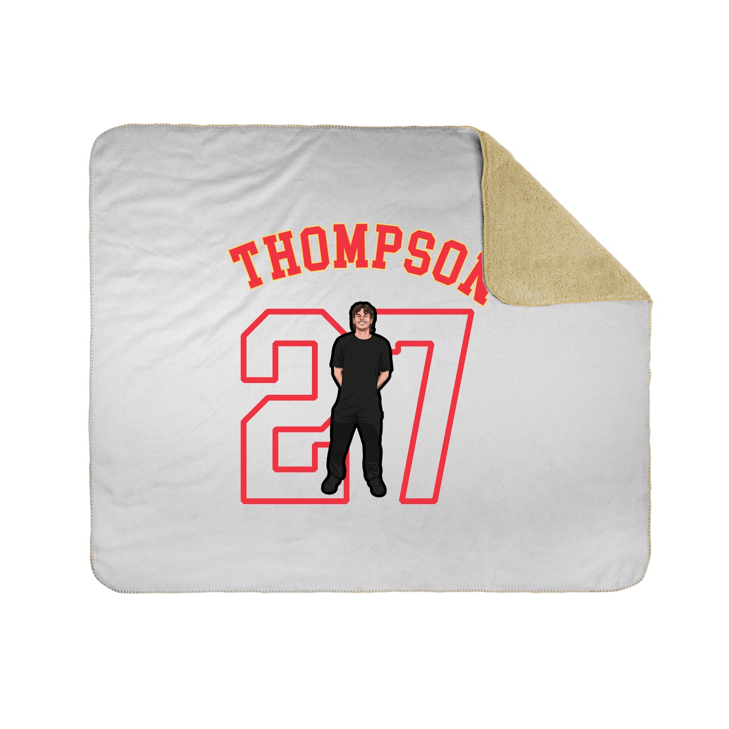 Throw Blanket — Shirsey Arch in White