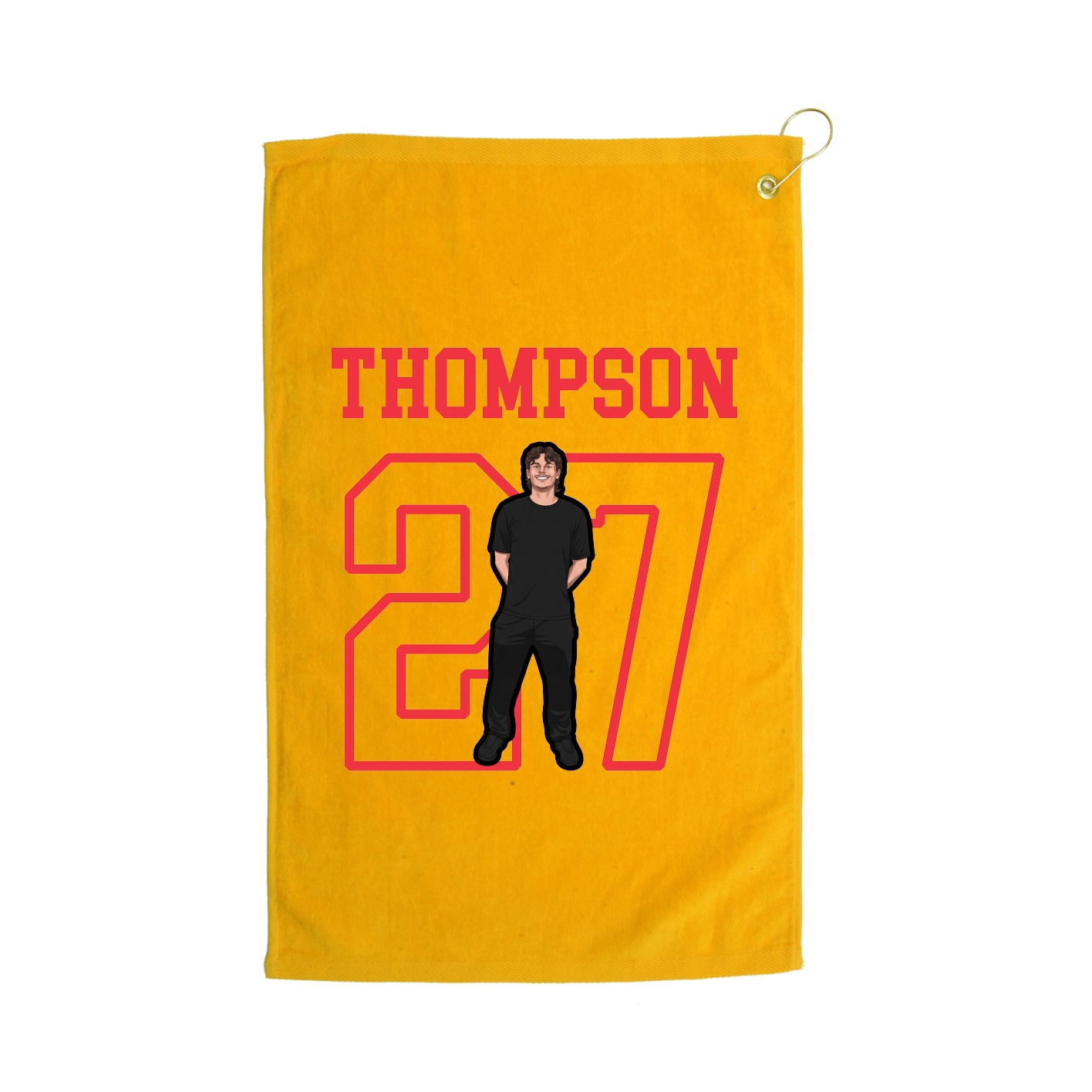 Golf Towel — Shirsey in Gold