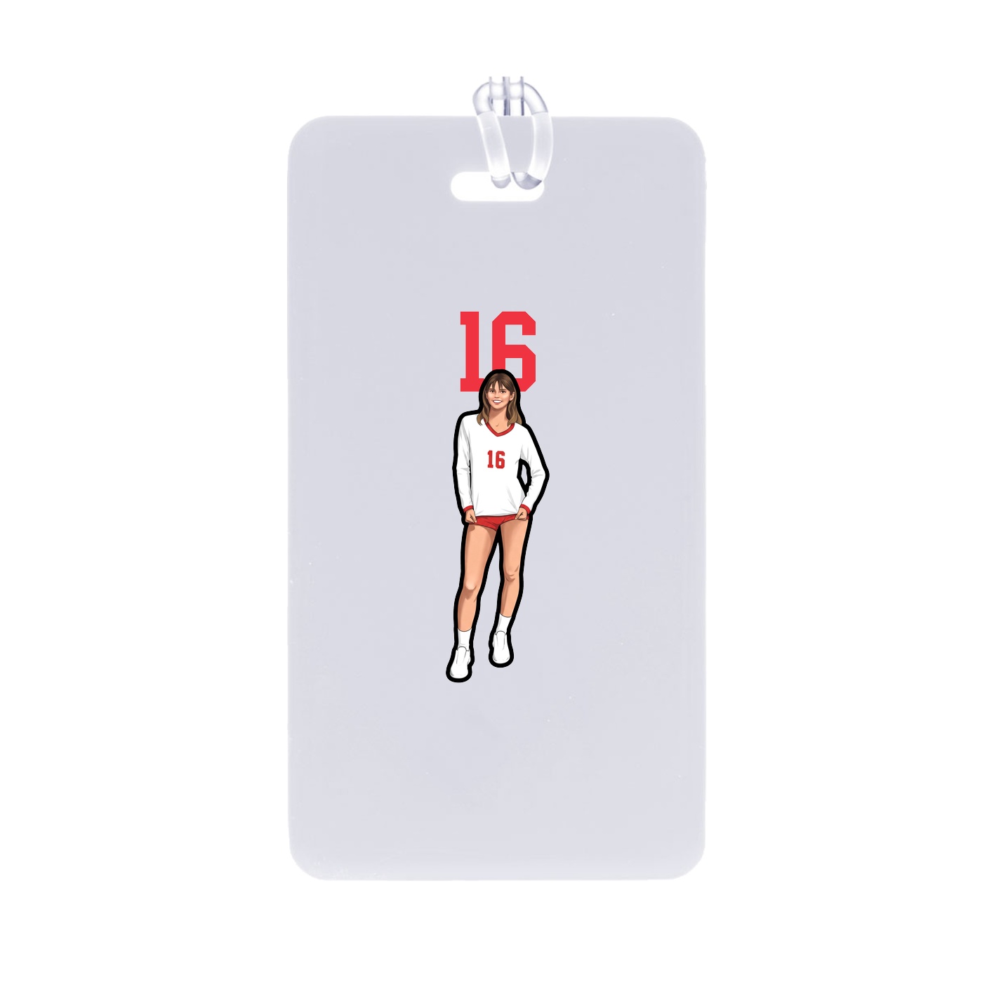 Bag Tag — Number Top in Classic