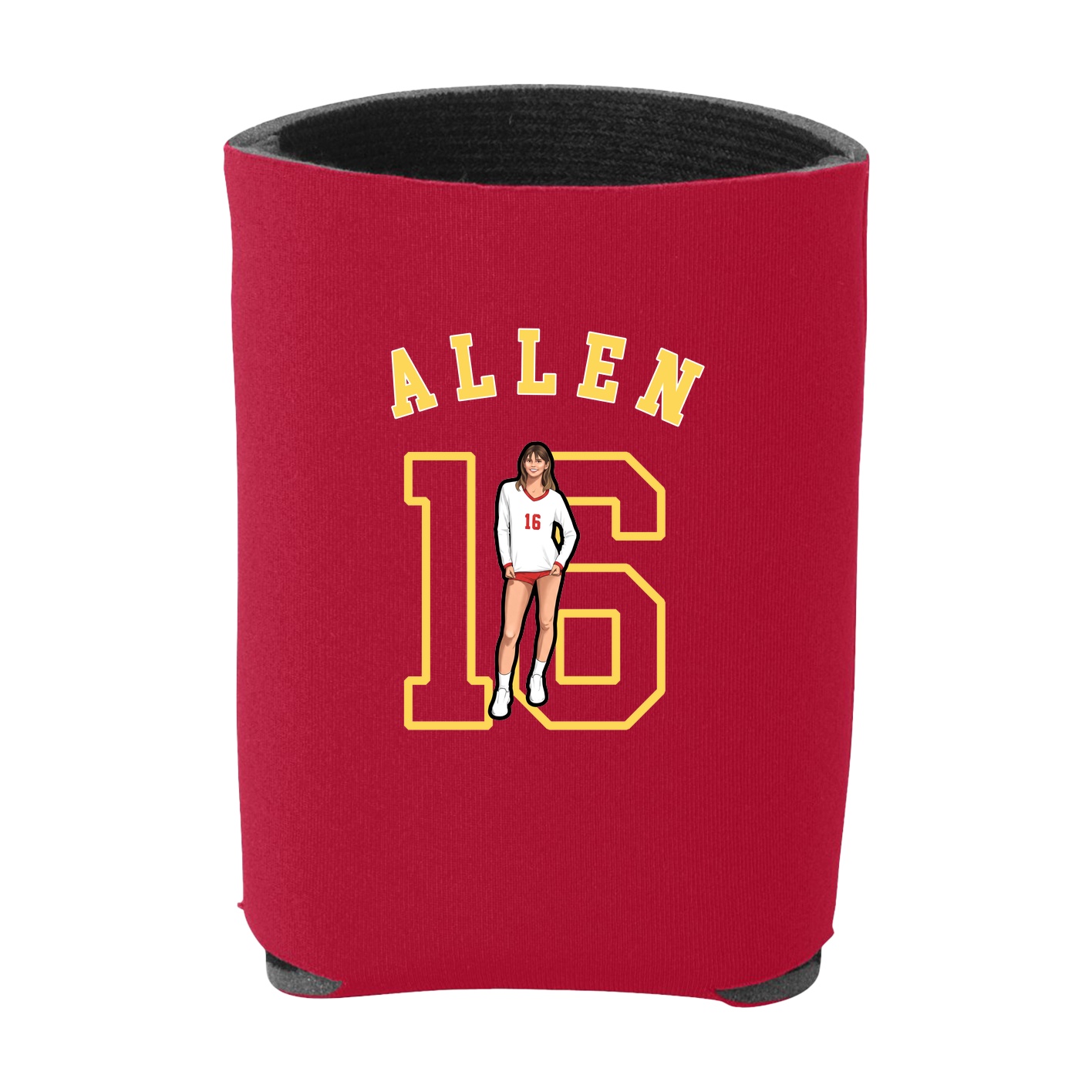 Can Holder — Shirsey Arch in Red