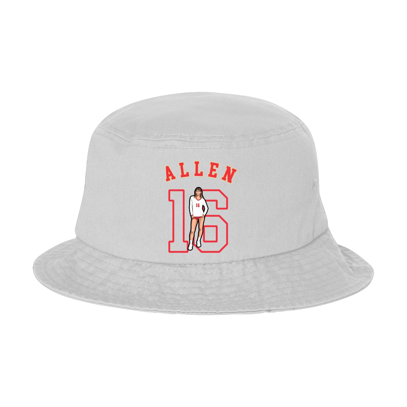 Bucket Cap — Shirsey Arch in White