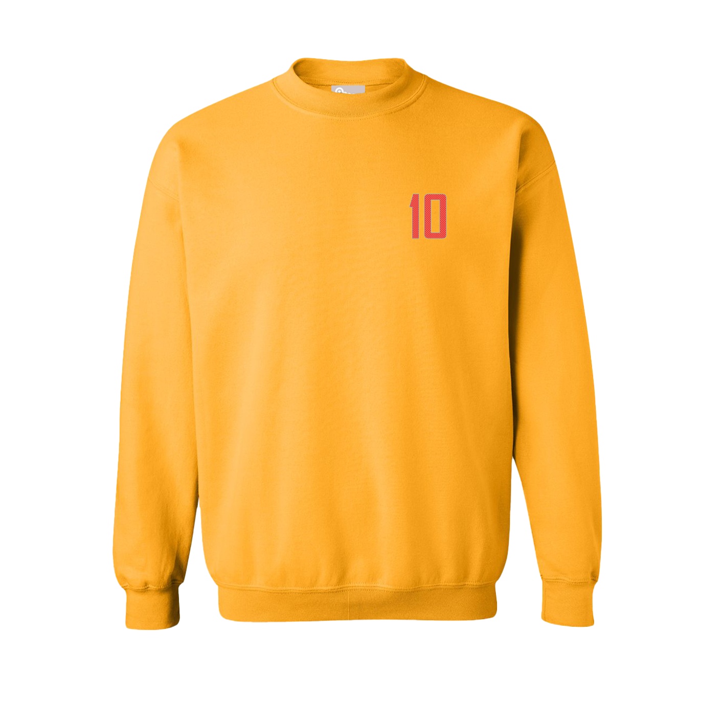 Fleece Crew — Front Shirsy in Gold