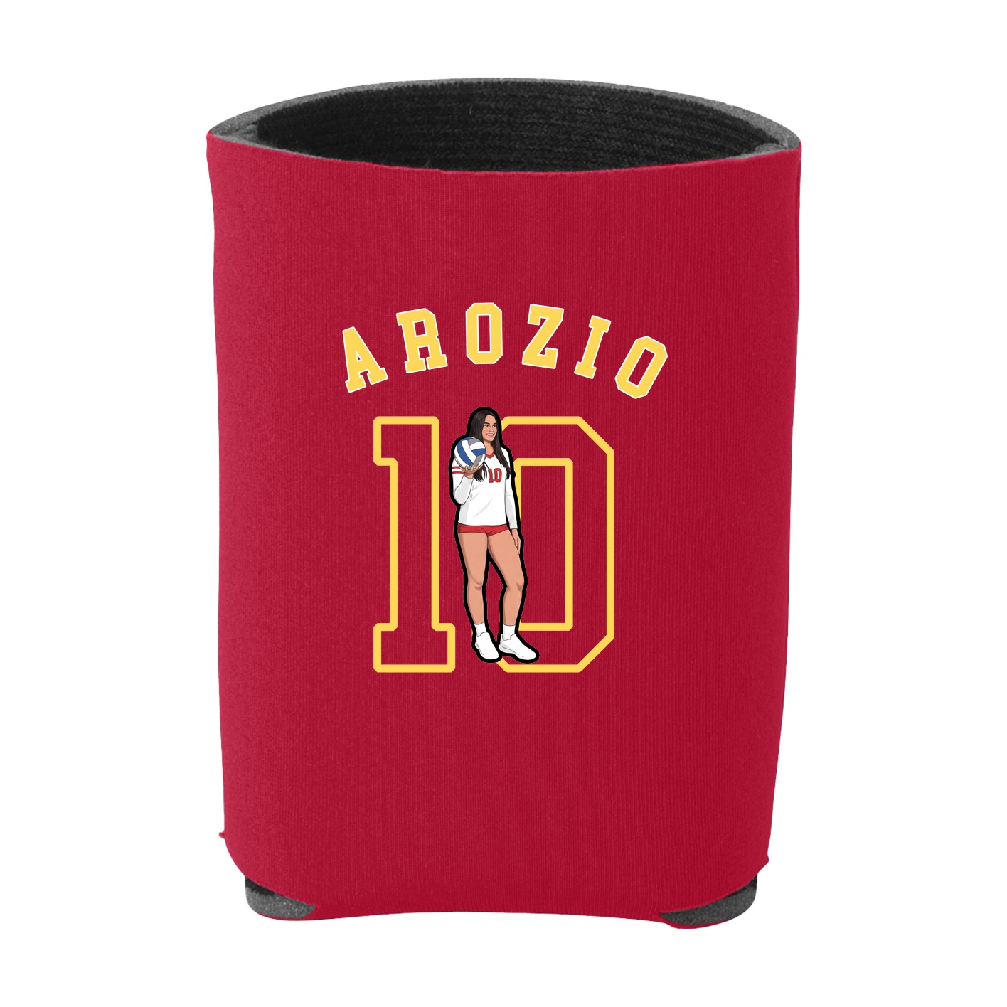 Can Holder — Shirsey Arch in Red