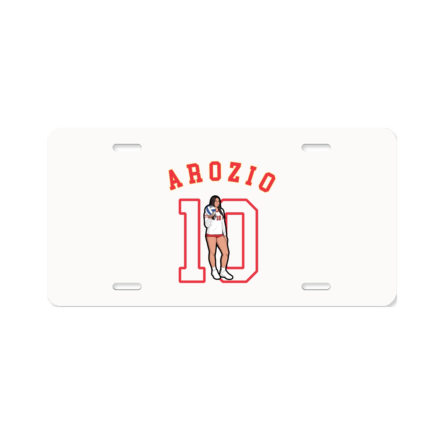 License Plate — Shirsey Arch in Classic