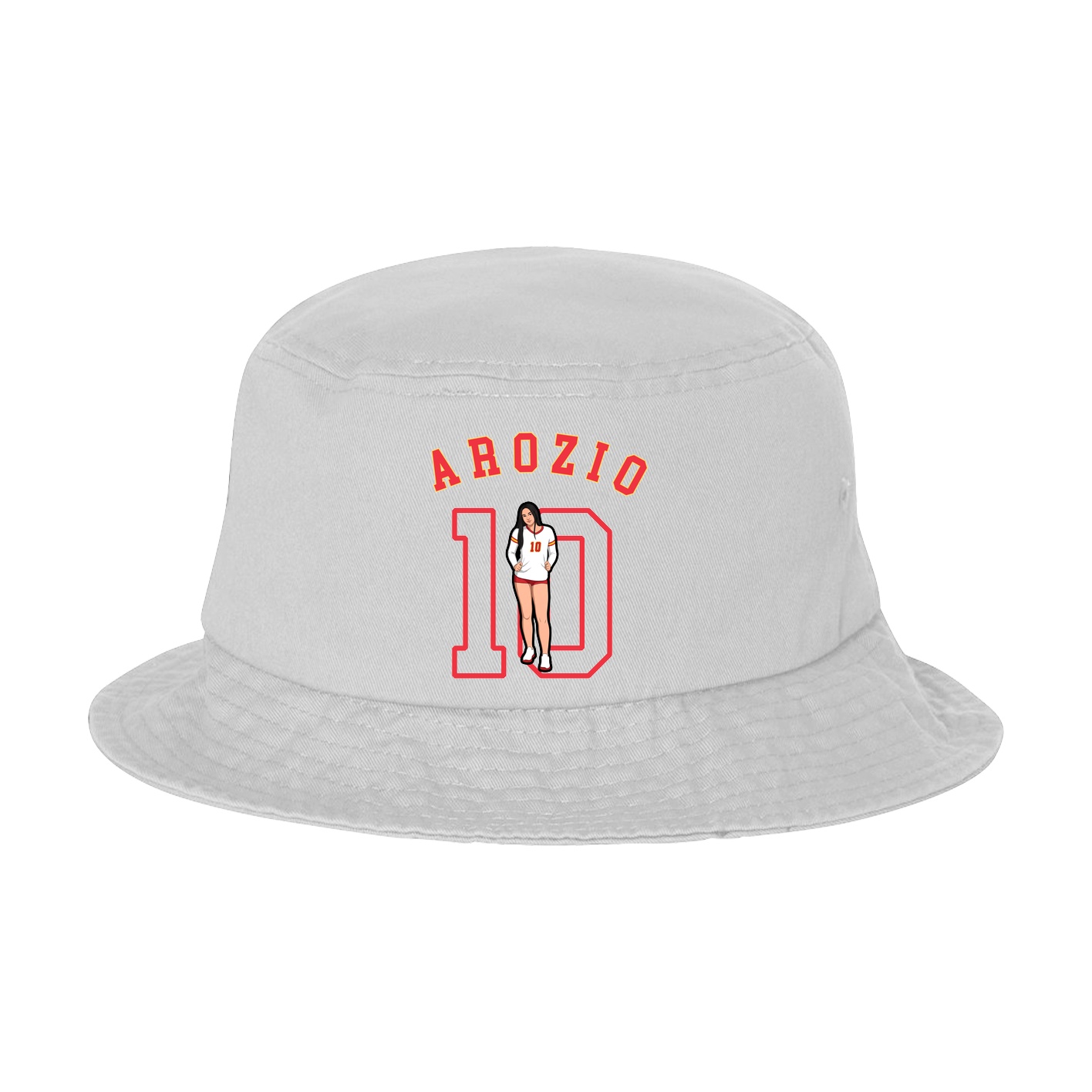 Bucket Cap — Shirsey Arch in White