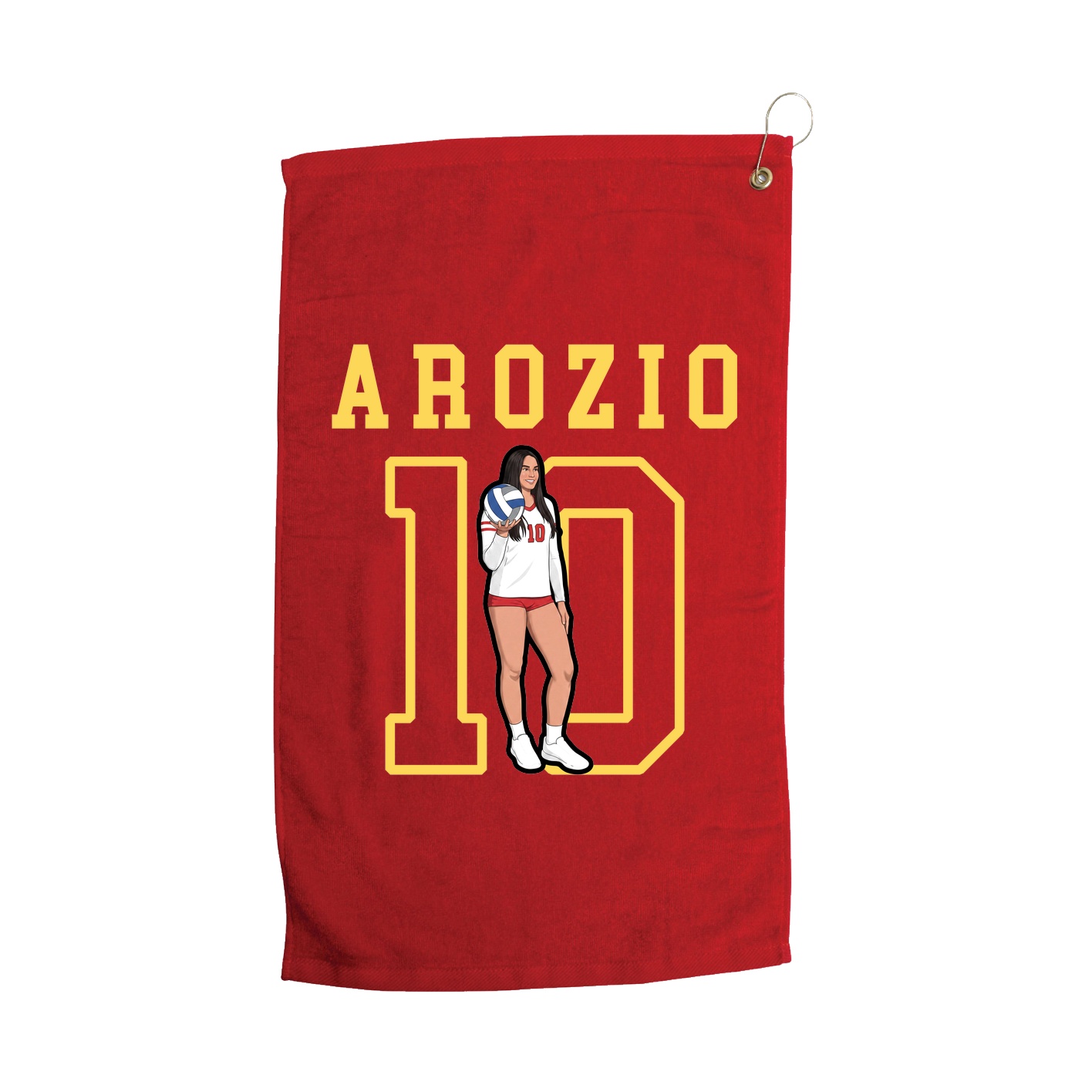 Golf Towel — Shirsey in Red