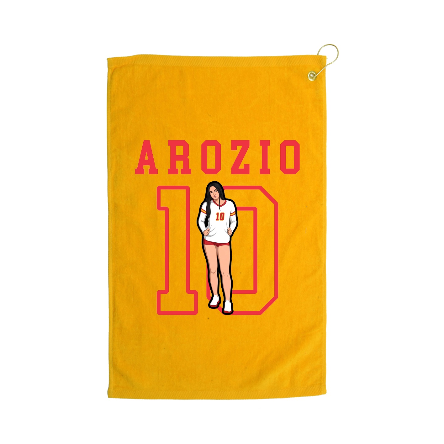 Golf Towel — Shirsey in Gold