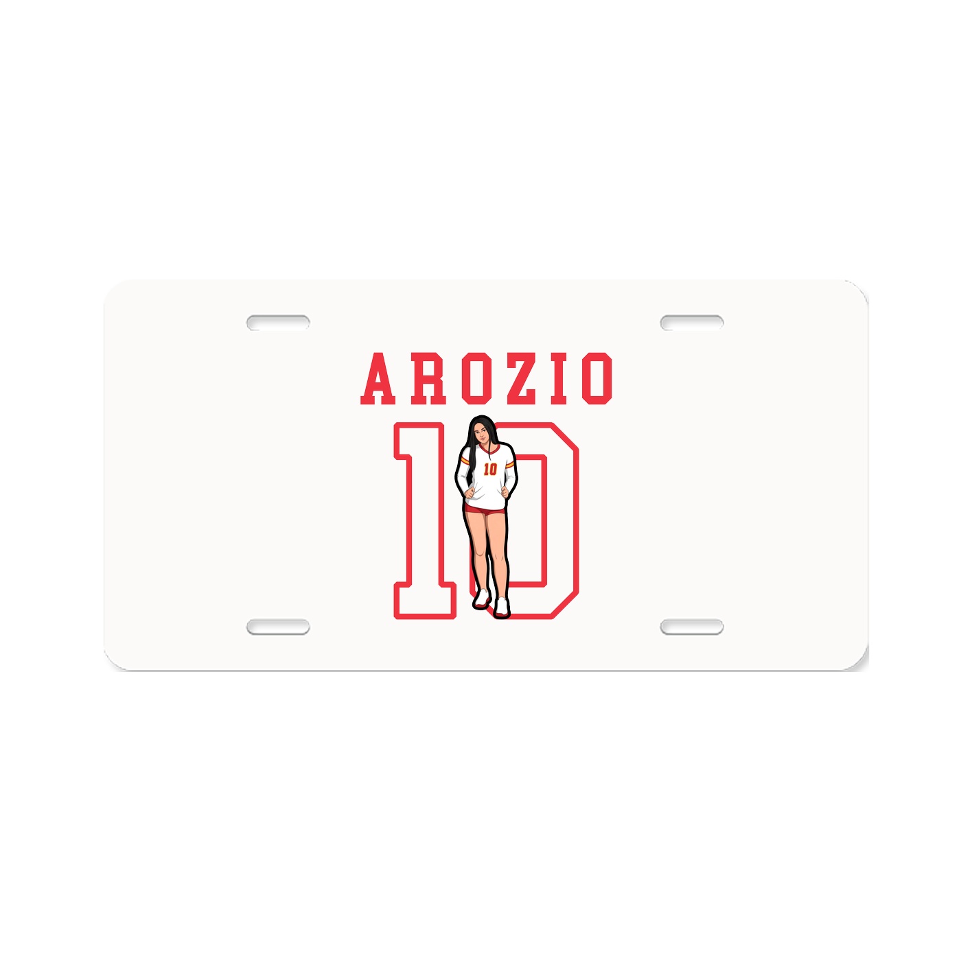 License Plate — Shirsey in Classic