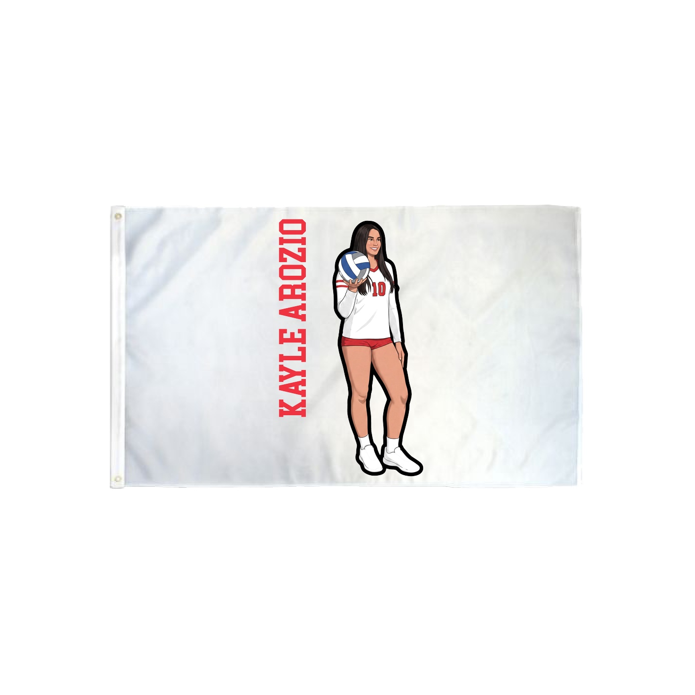 3x5 Flag — Name Vertical in Classic