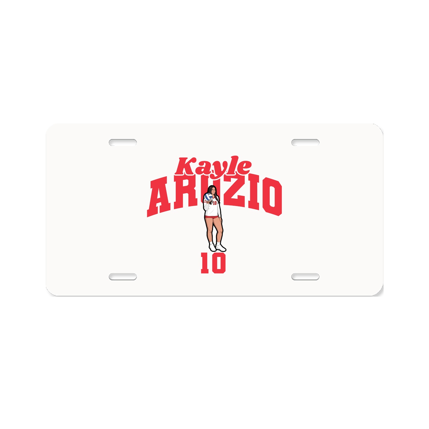 License Plate — Signature Arch in Classic