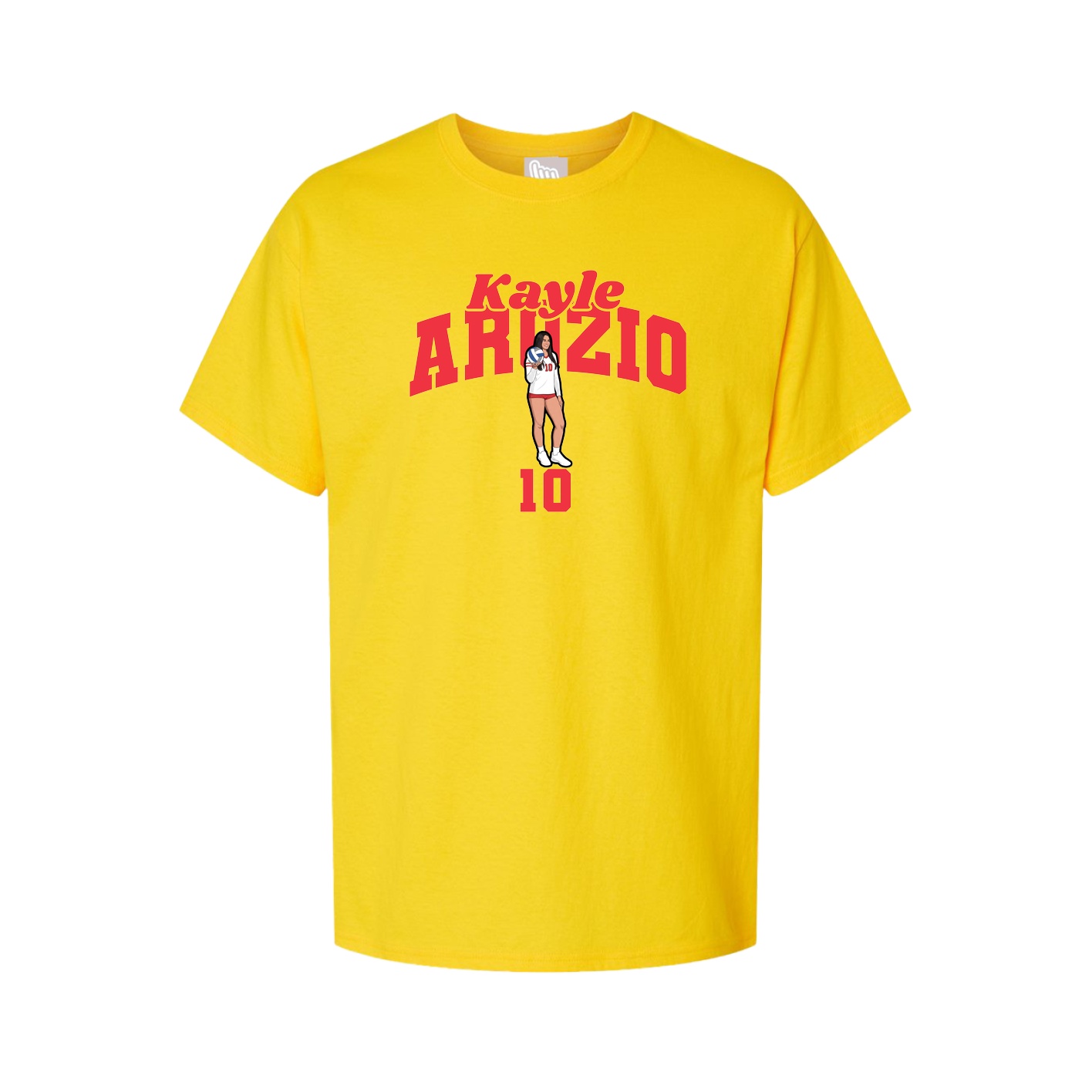 Youth Tee — Signature Arch in Gold