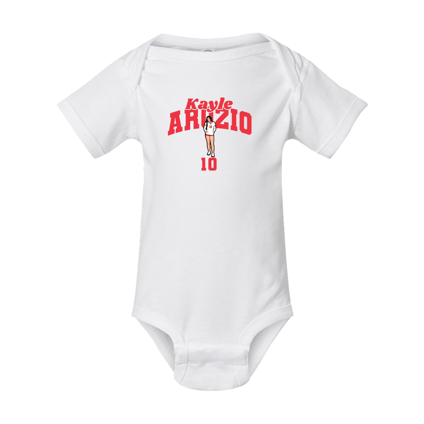 Baby Onesie — Signature Arch in White