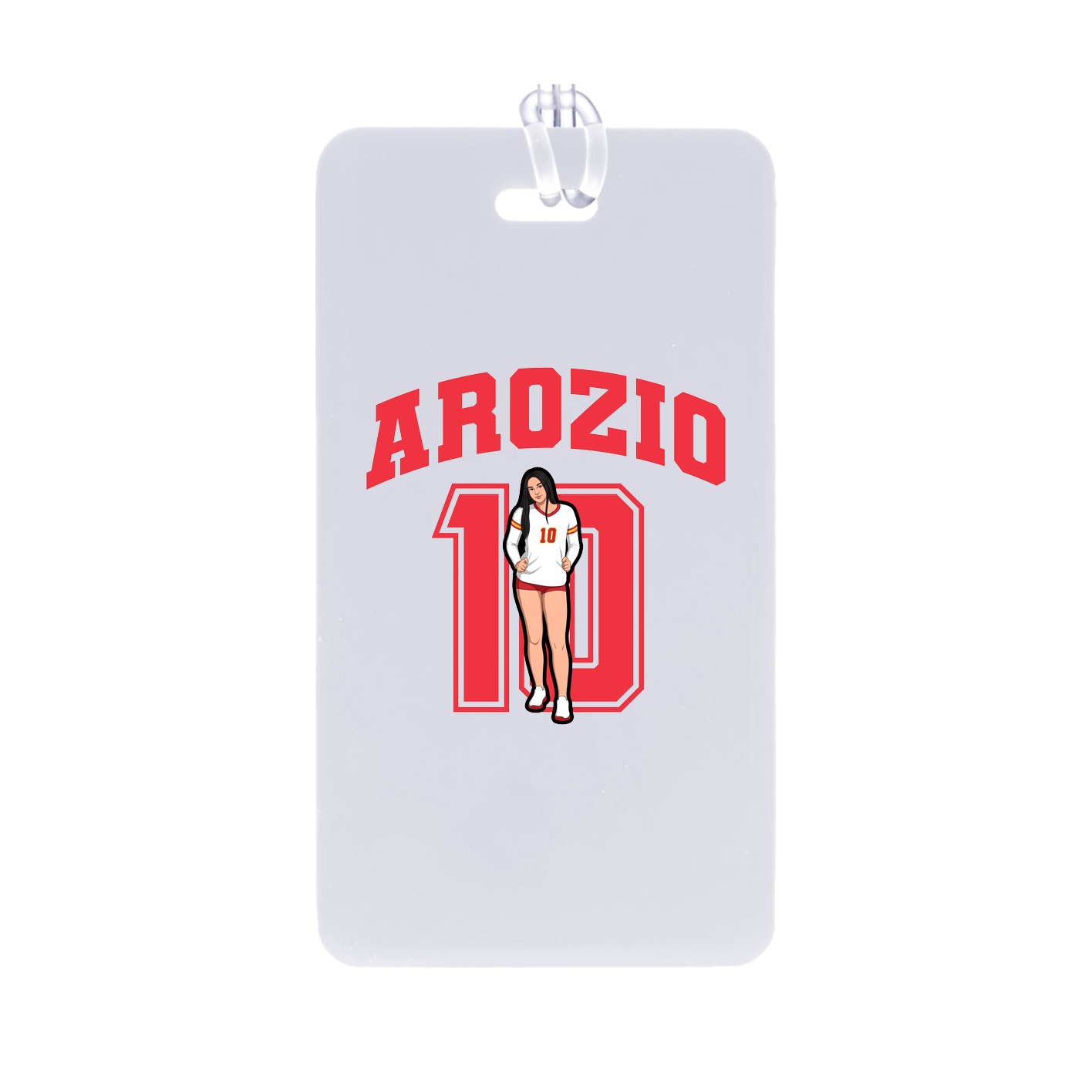 Bag Tag — Number in Classic