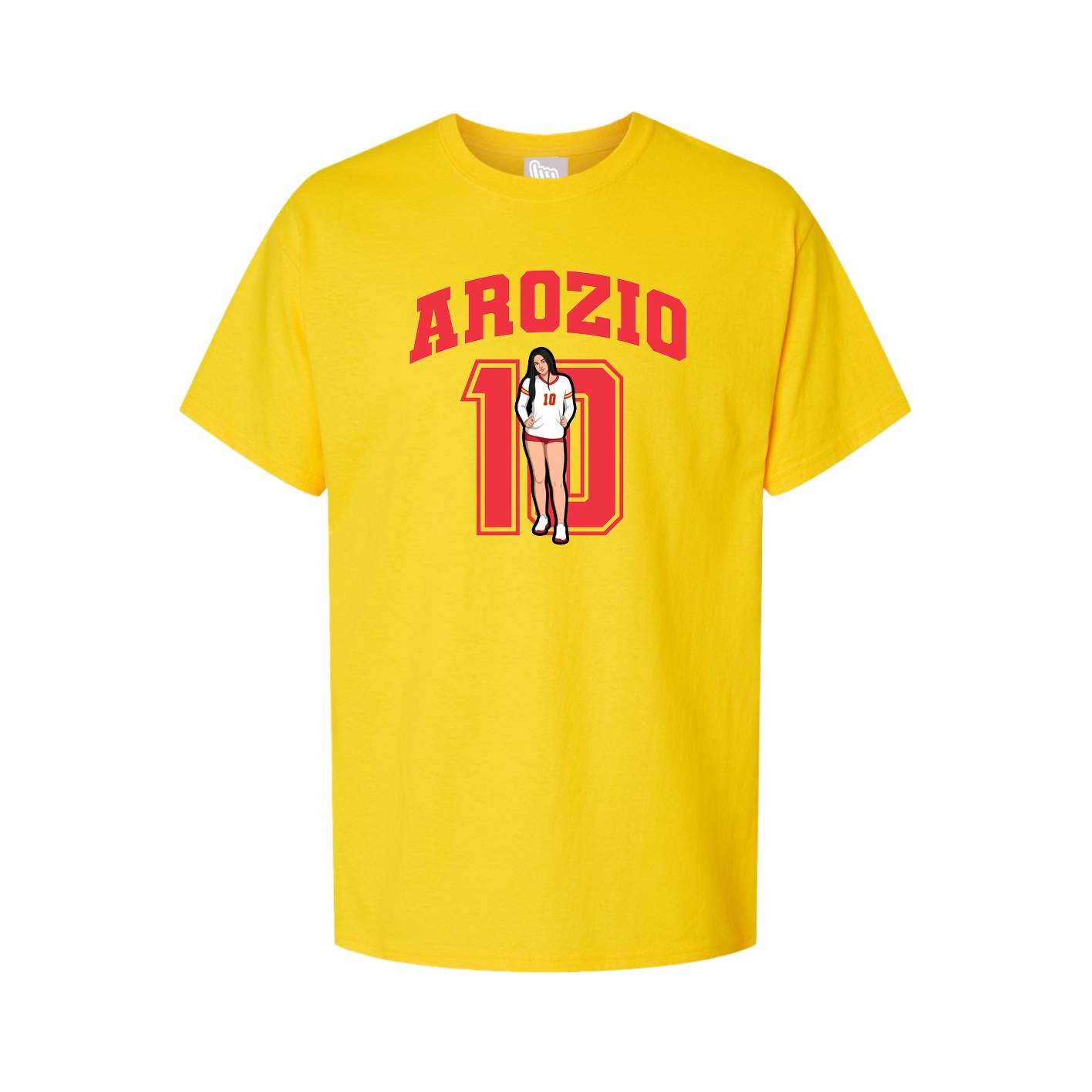 Tee — Number in Gold