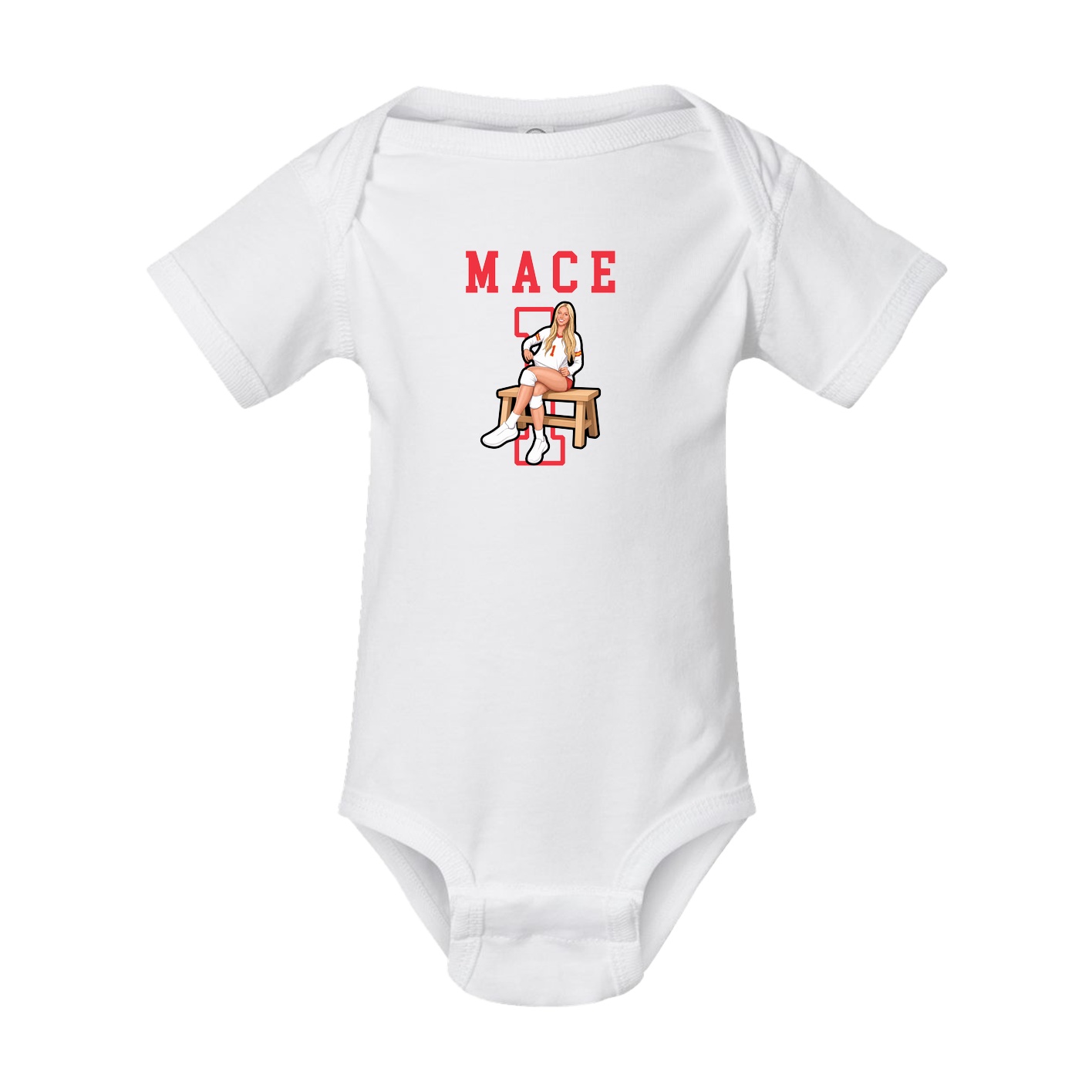 Baby Onesie — Shirsey in White