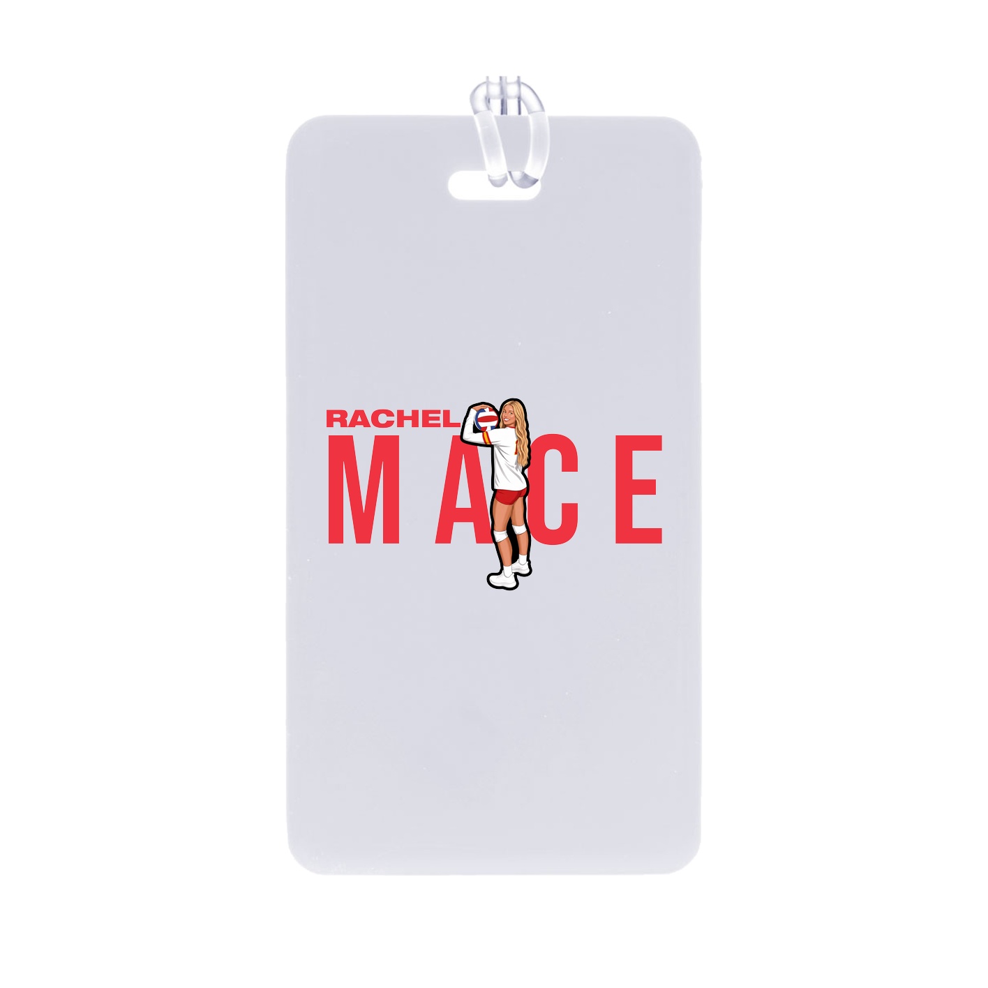 Bag Tag — Player Name in Classic