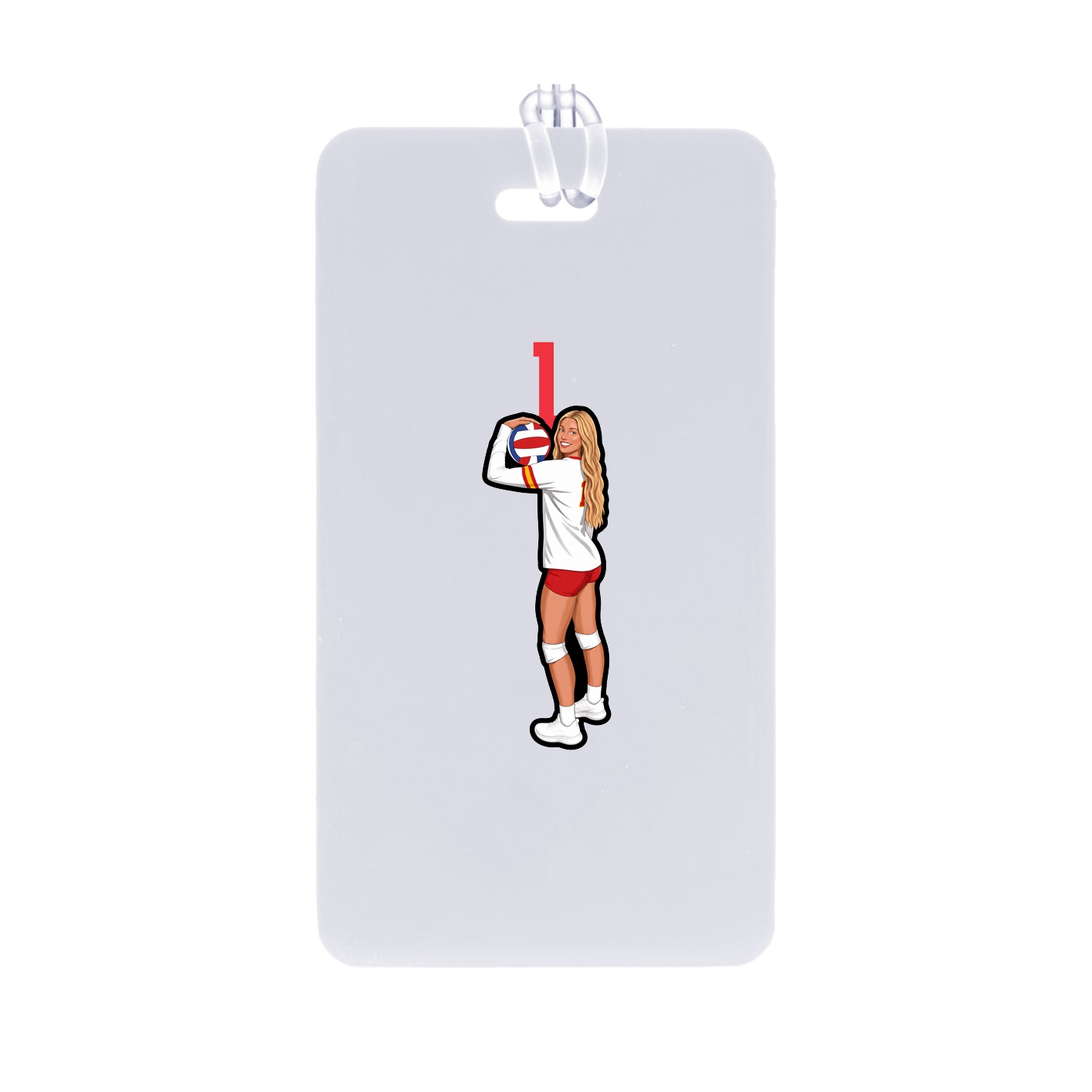 Bag Tag — Number Top in Classic