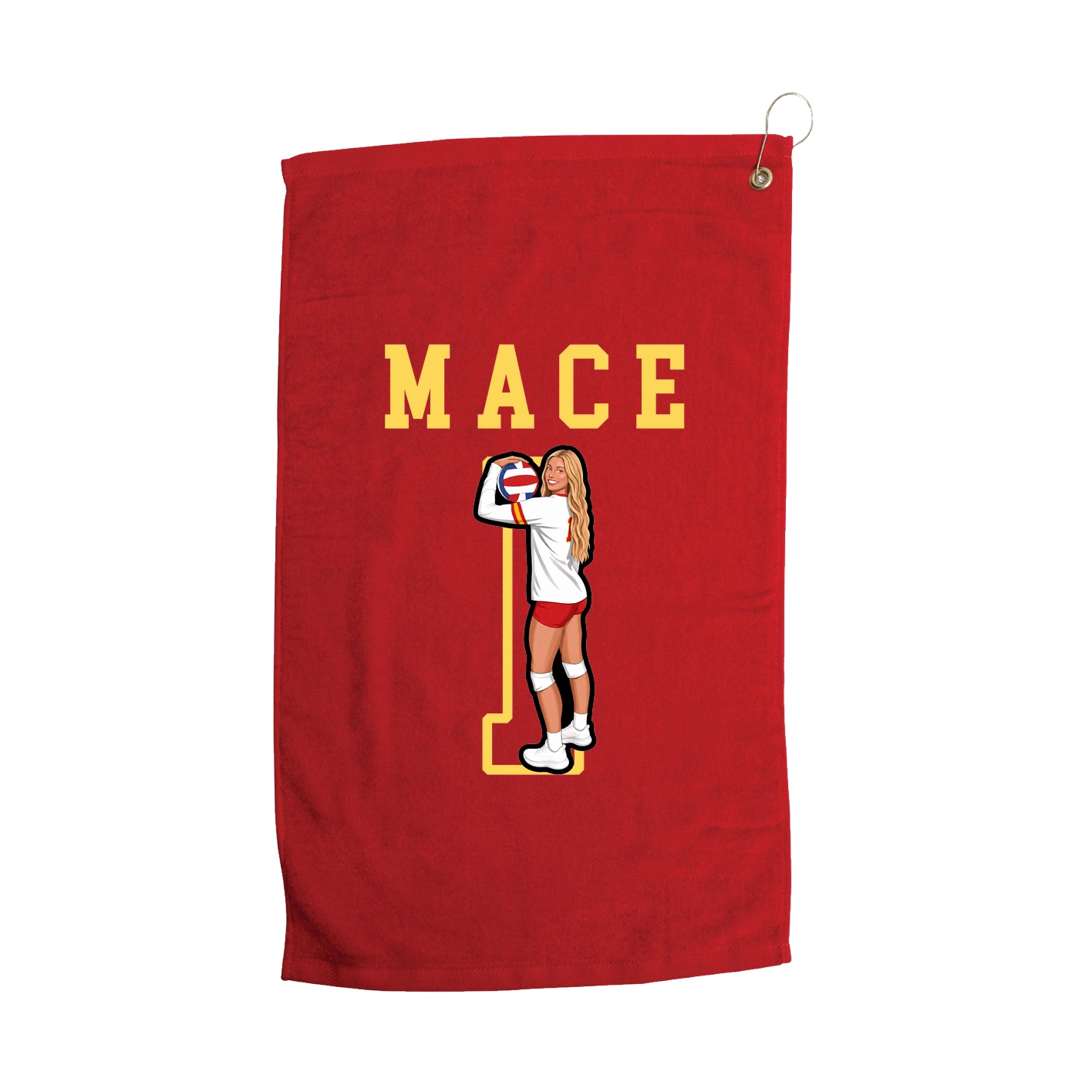Golf Towel — Shirsey in Red