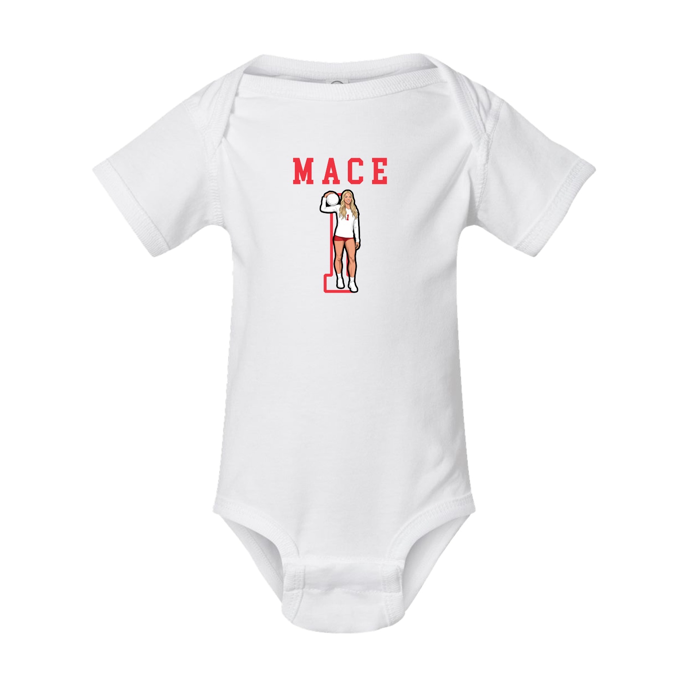 Baby Onesie — Shirsey in White