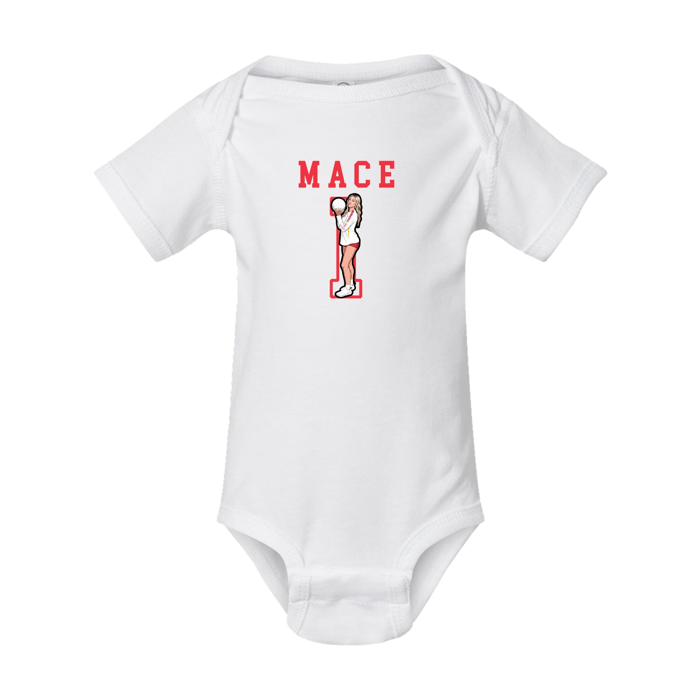 Baby Onesie — Shirsey in White