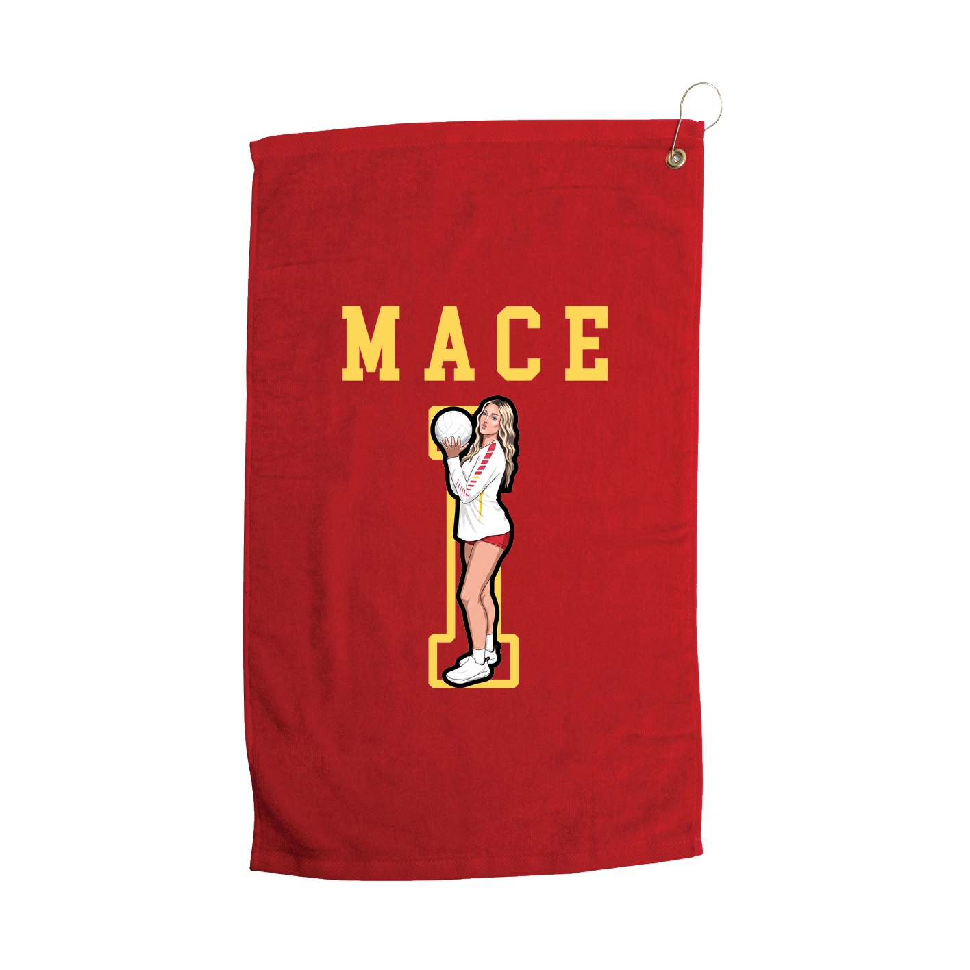 Golf Towel — Shirsey in Red