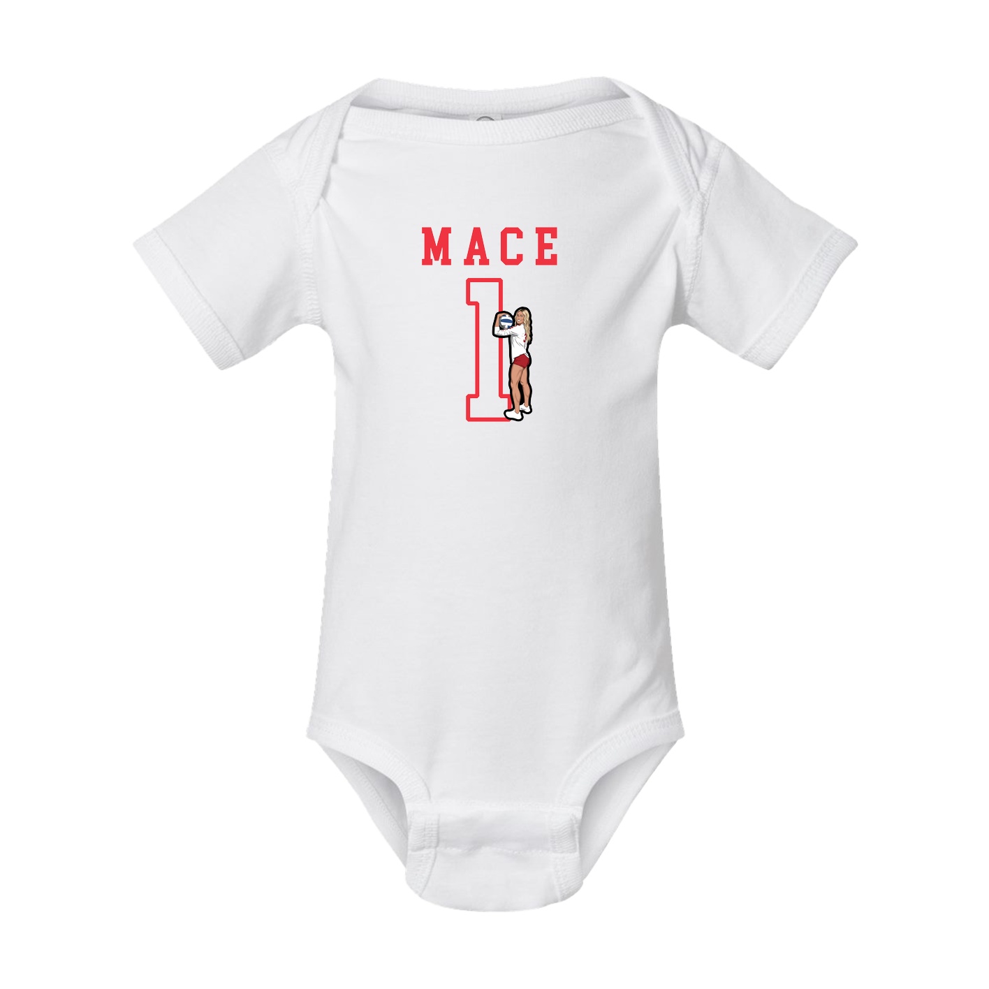 Baby Onesie — Shirsey in White