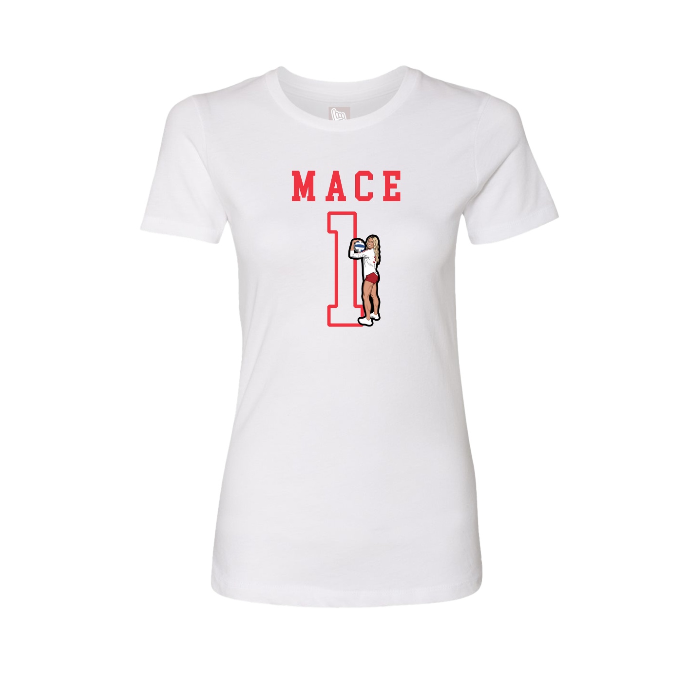 Fitted Women's Tee — Shirsey in White