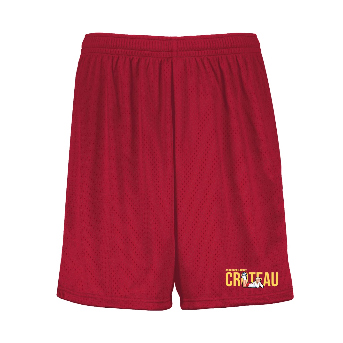Shorts — Player Name in Red