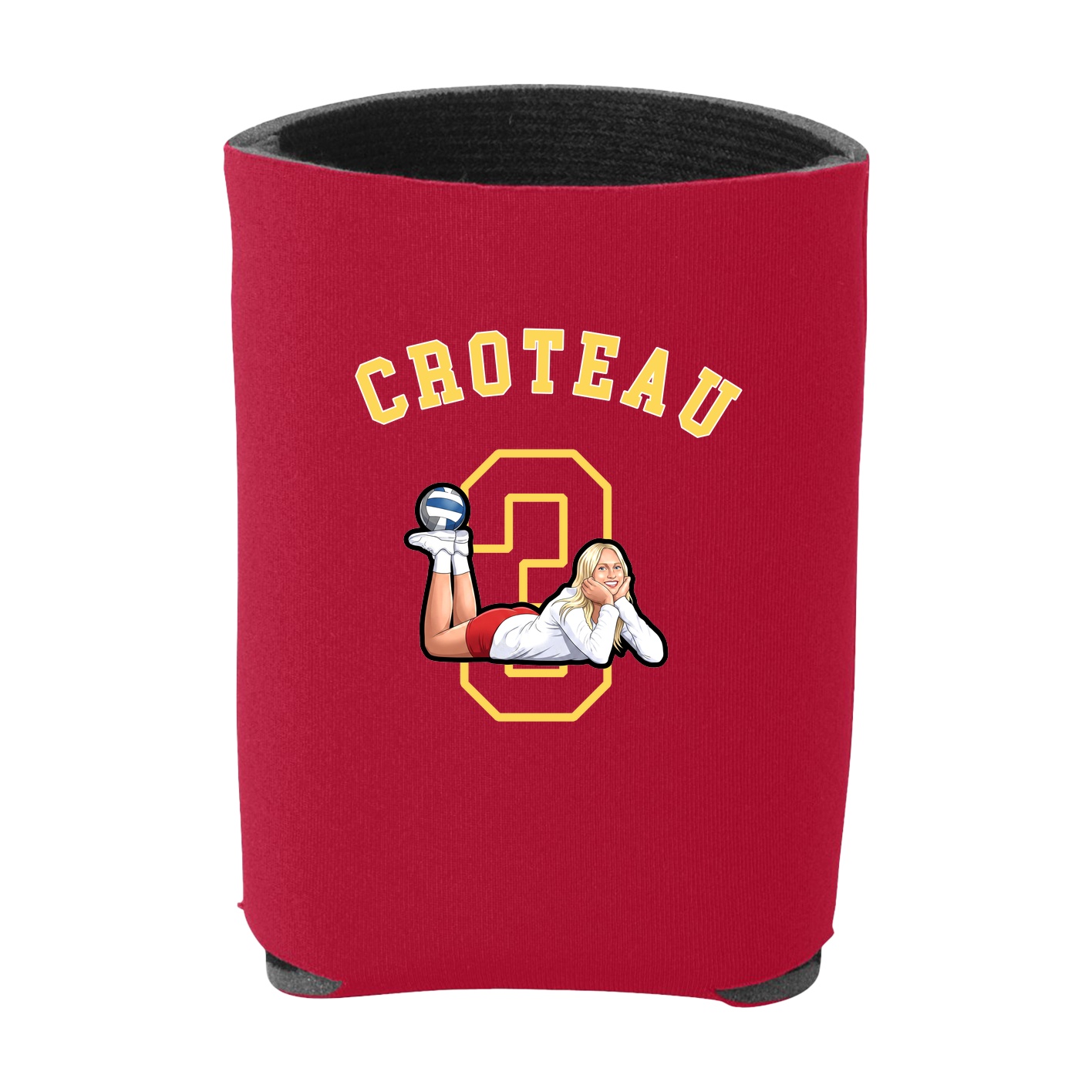 Can Holder — Shirsey Arch in Red