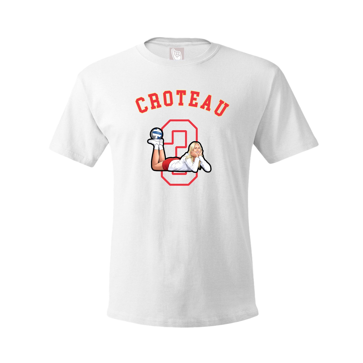 Youth Tee — Shirsey Arch in White