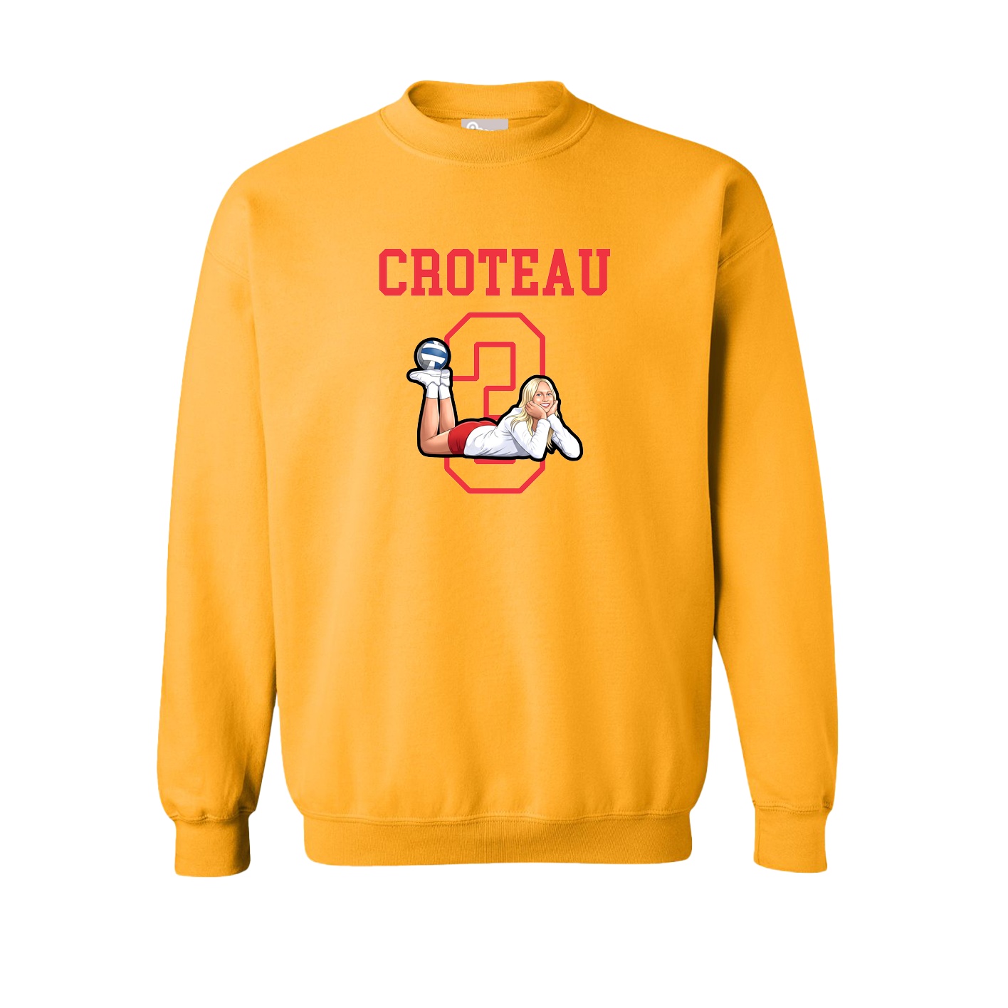 Fleece Crew — Shirsey in Gold