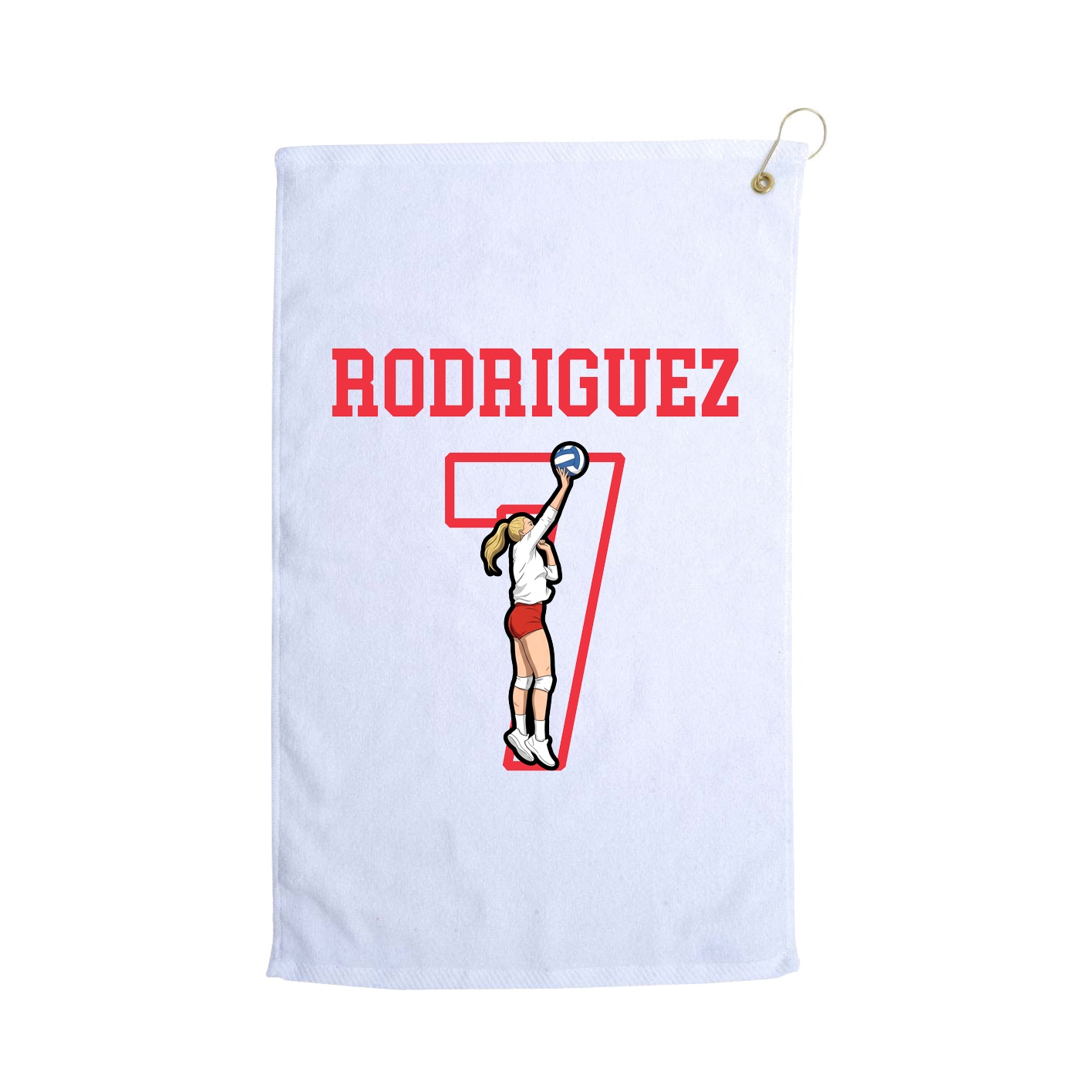 Golf Towel — Shirsey in White