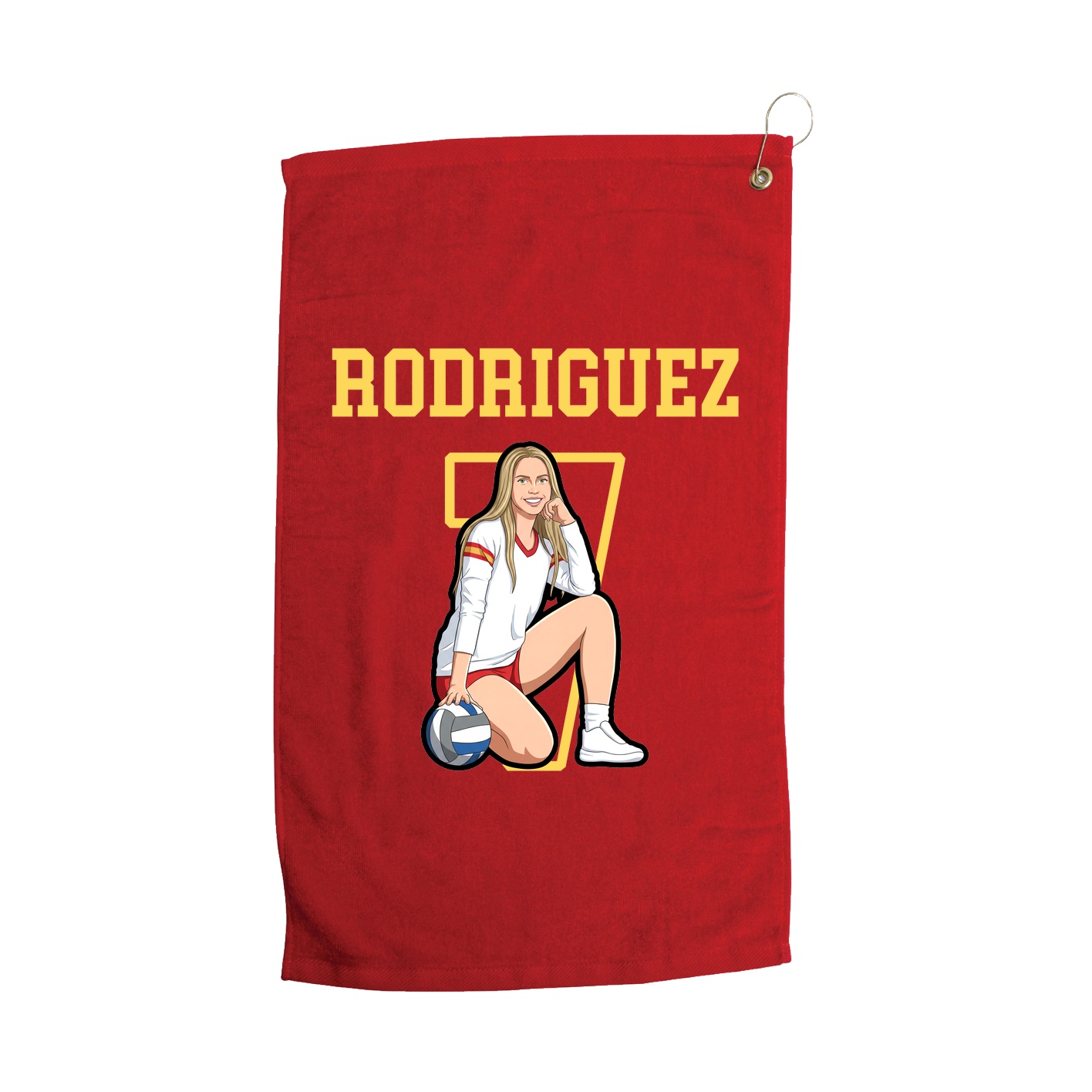 Golf Towel — Shirsey in Red