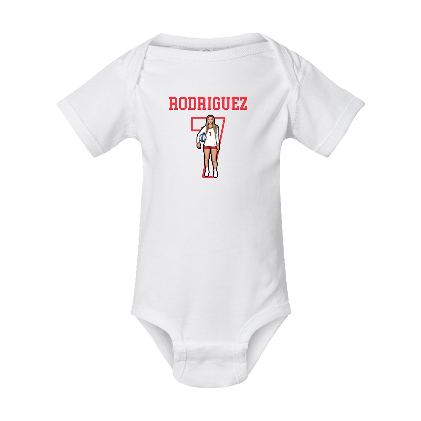 Baby Onesie — Shirsey in White