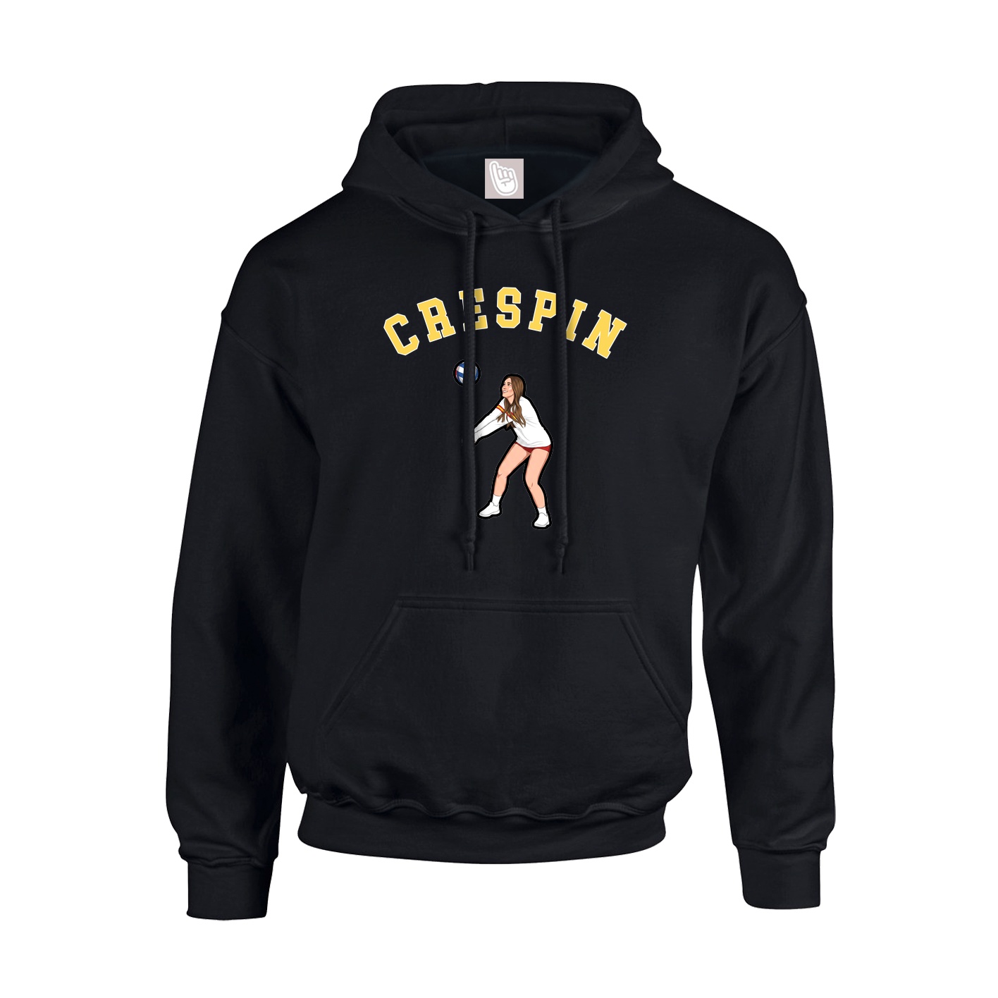 Youth Hoodie — Shirsey Arch in Black