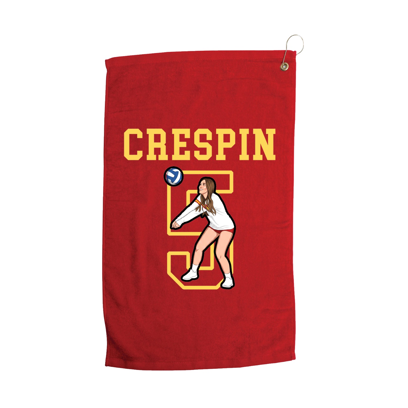Golf Towel — Shirsey in Red