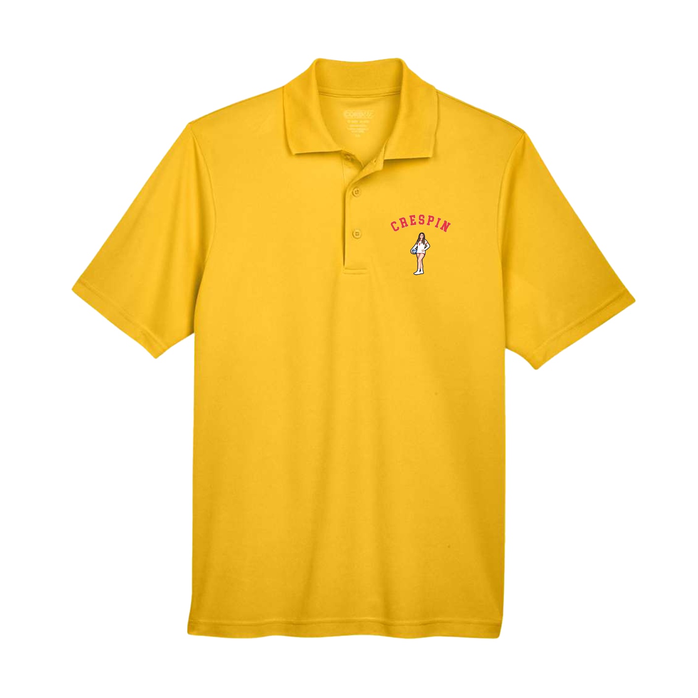 Performance Polo — Shirsey Arch in Gold