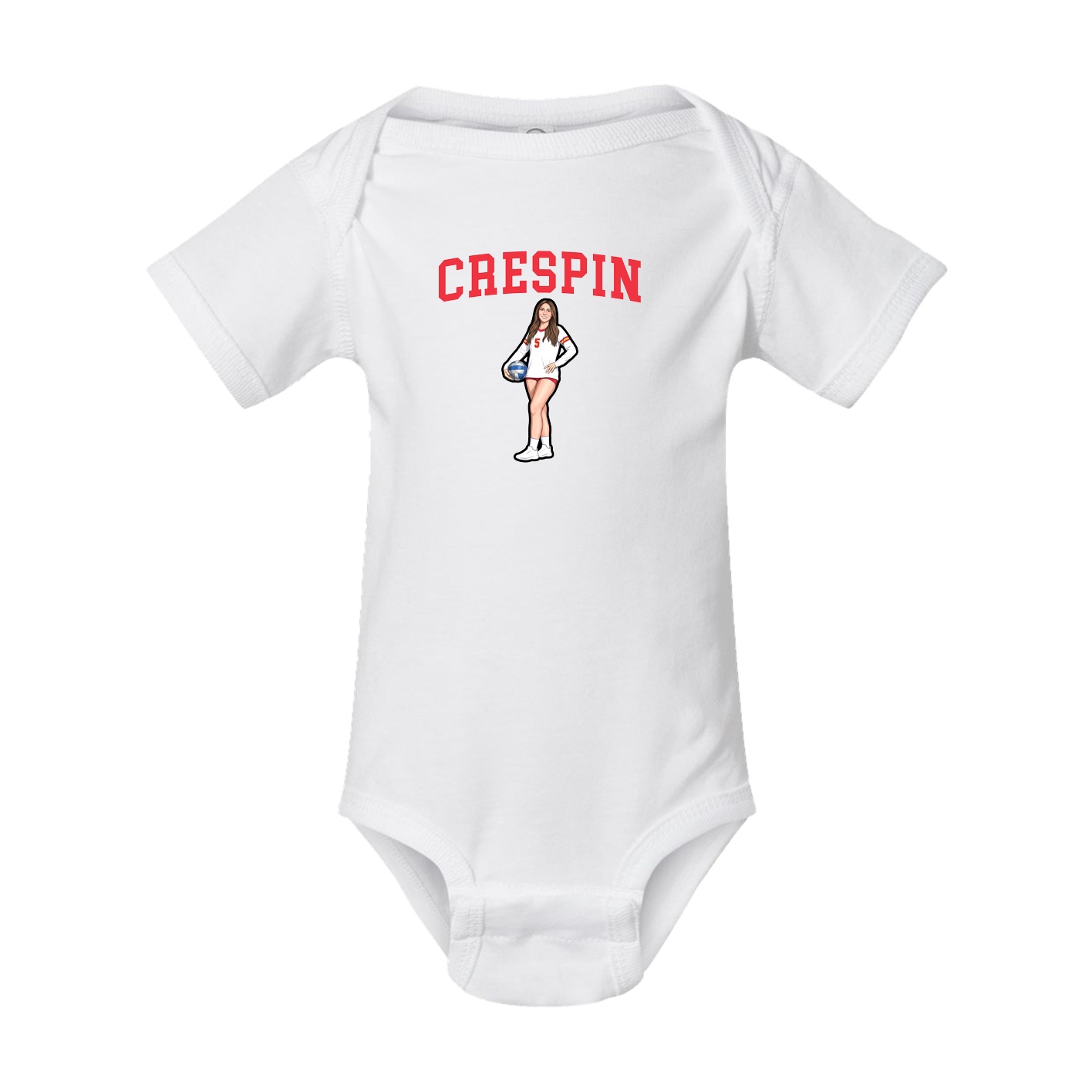 Baby Onesie — Shirsey in White