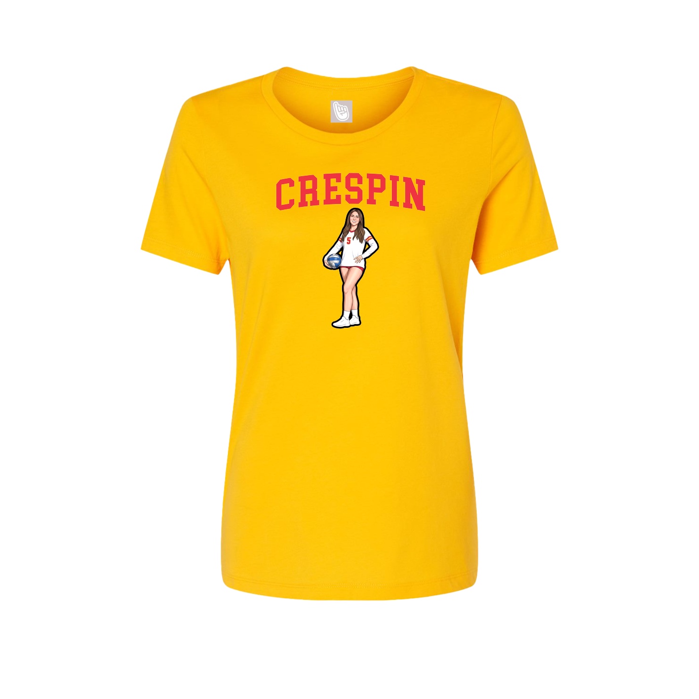 Womens Tee — Shirsey in Gold